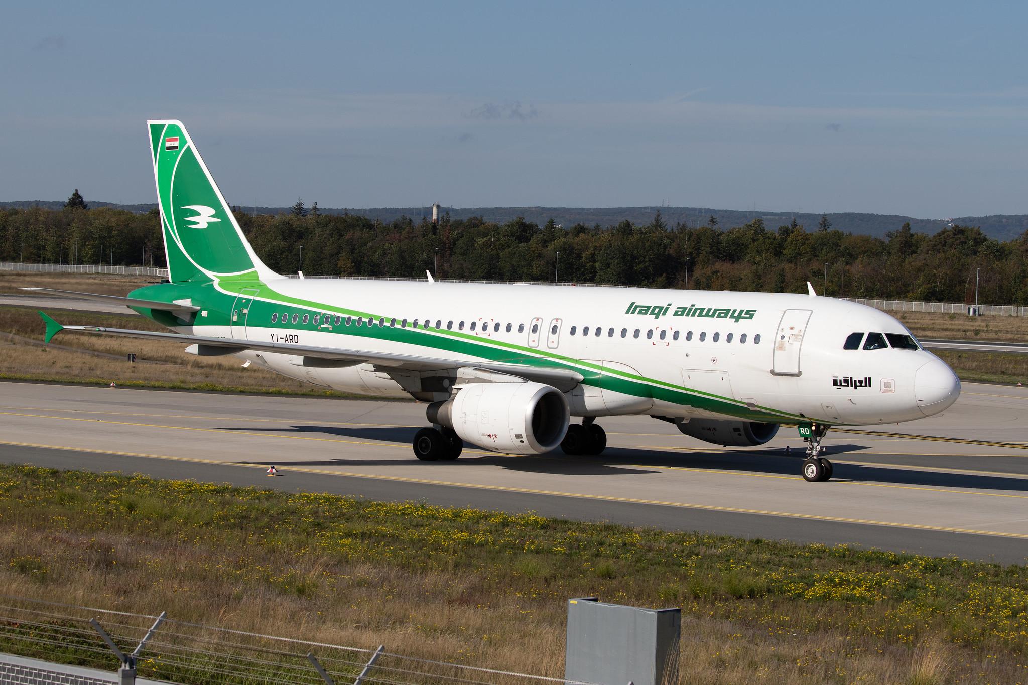 Frankfurt Airport: Iraqi Airways (IA / IAW) |  Airbus A320-214 A320 | YI-ARD | MSN 5464