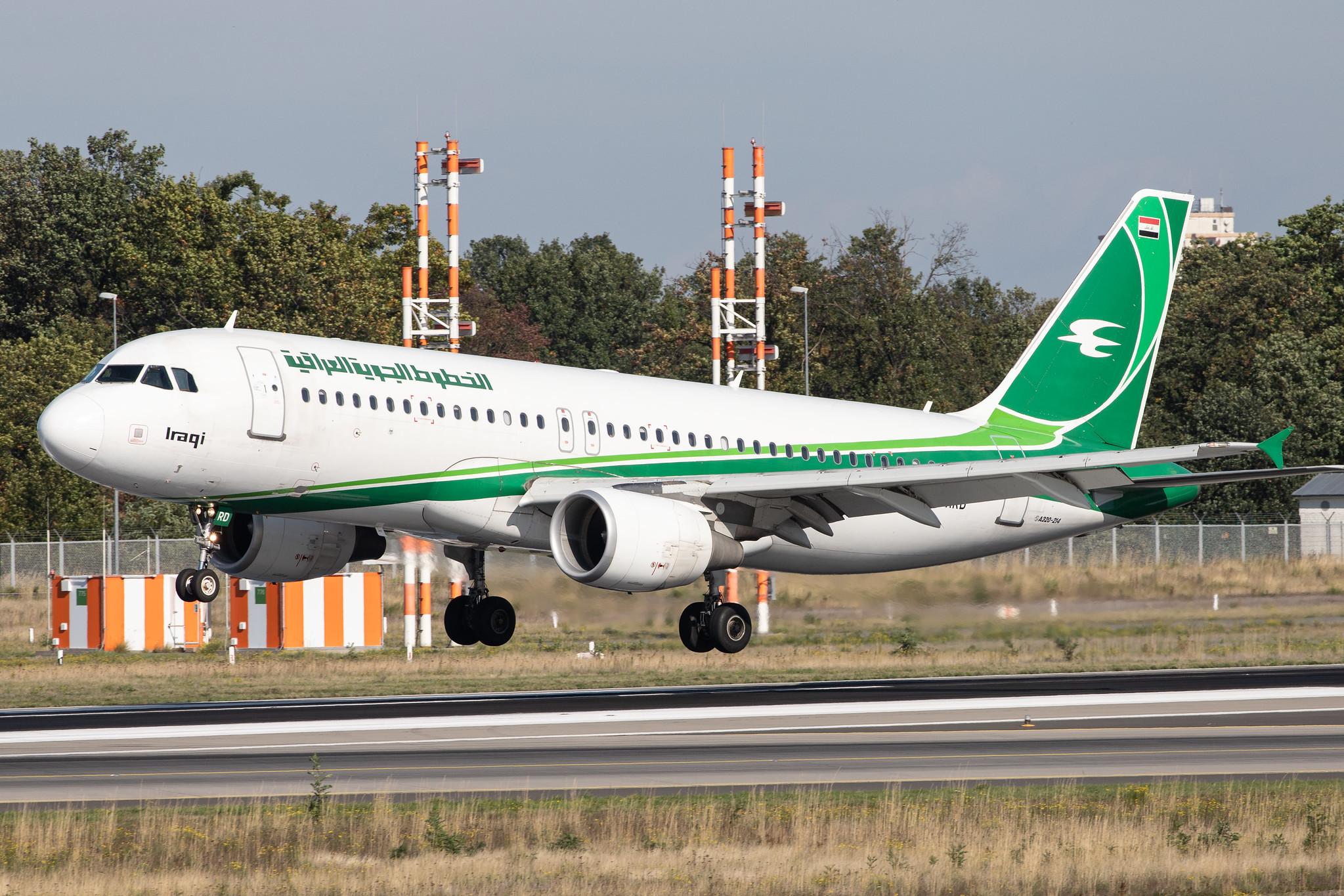 Frankfurt Airport: Iraqi Airways (IA / IAW) |  Airbus A320-214 A320 | YI-ARD | MSN 5464