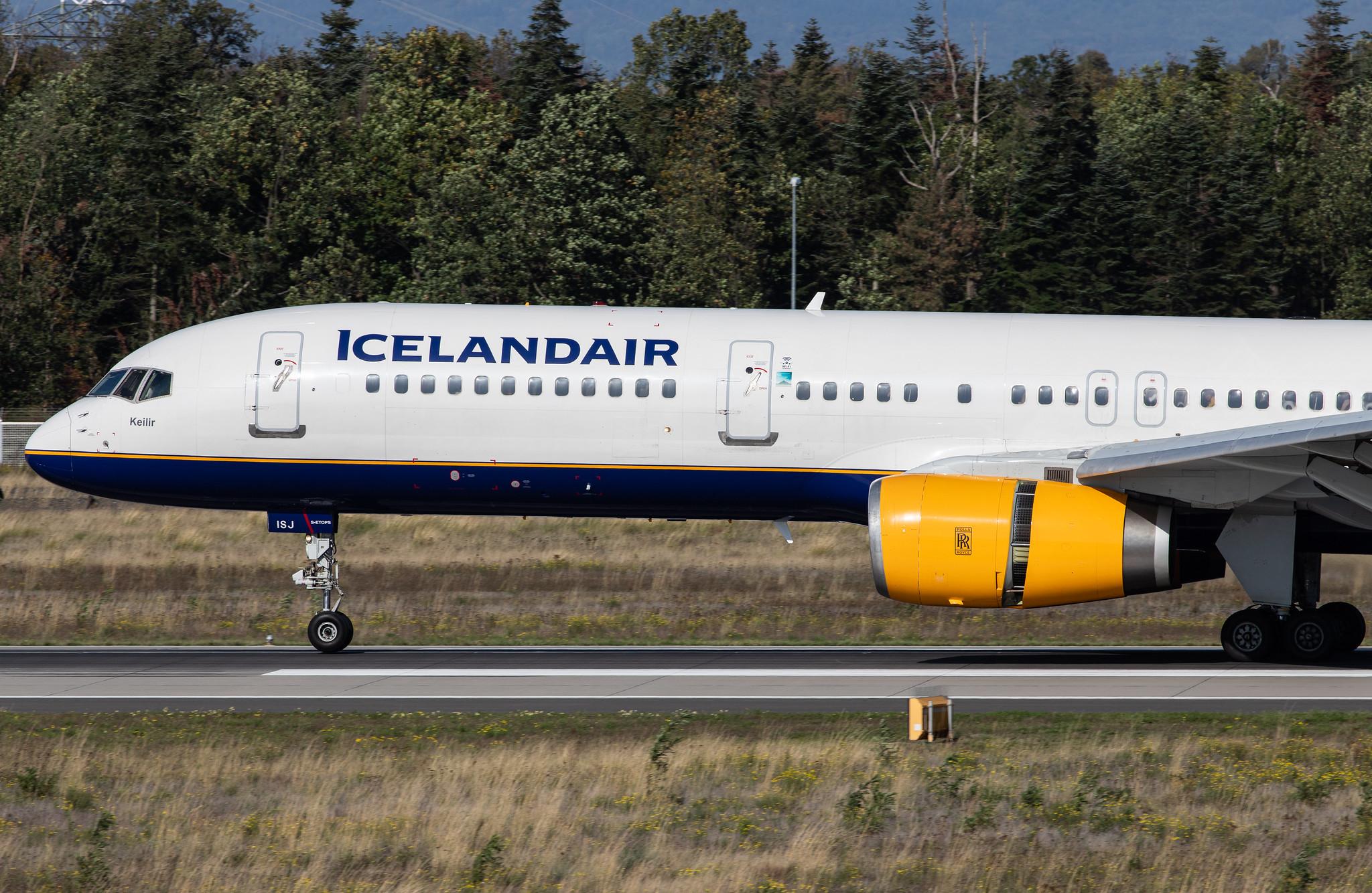 Frankfurt Airport: Icelandair (FI / ICE) |  Boeing 757-256 B752 | TF-ISJ | MSN 26249