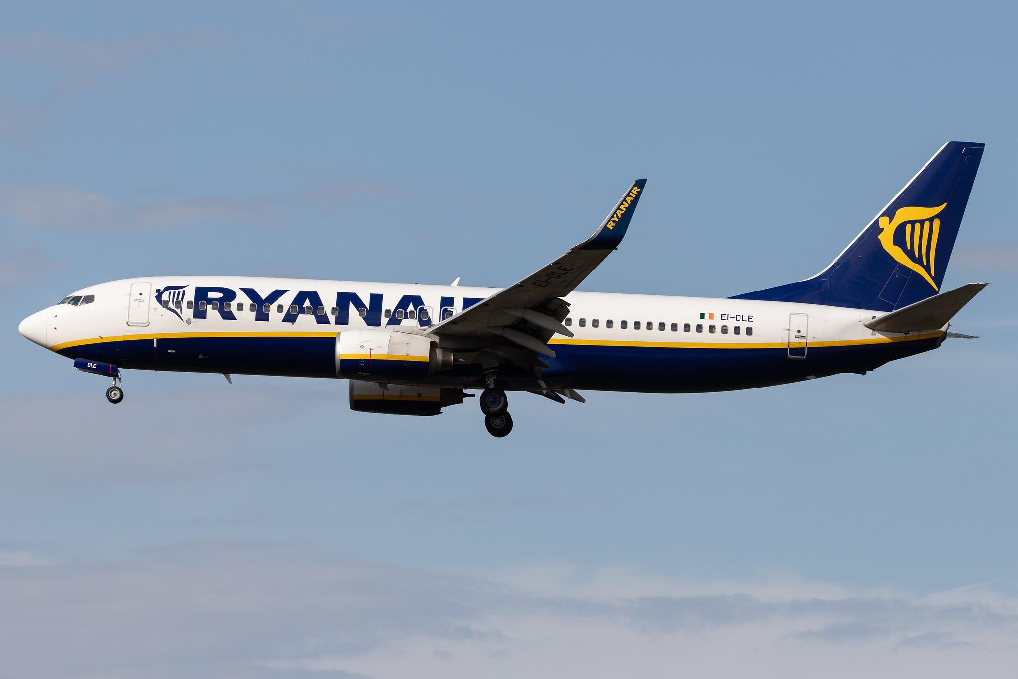 Frankfurt Airport: Ryanair (FR / RYR) |  Boeing 737-8AS B738 | EI-DLE | MSN 33587