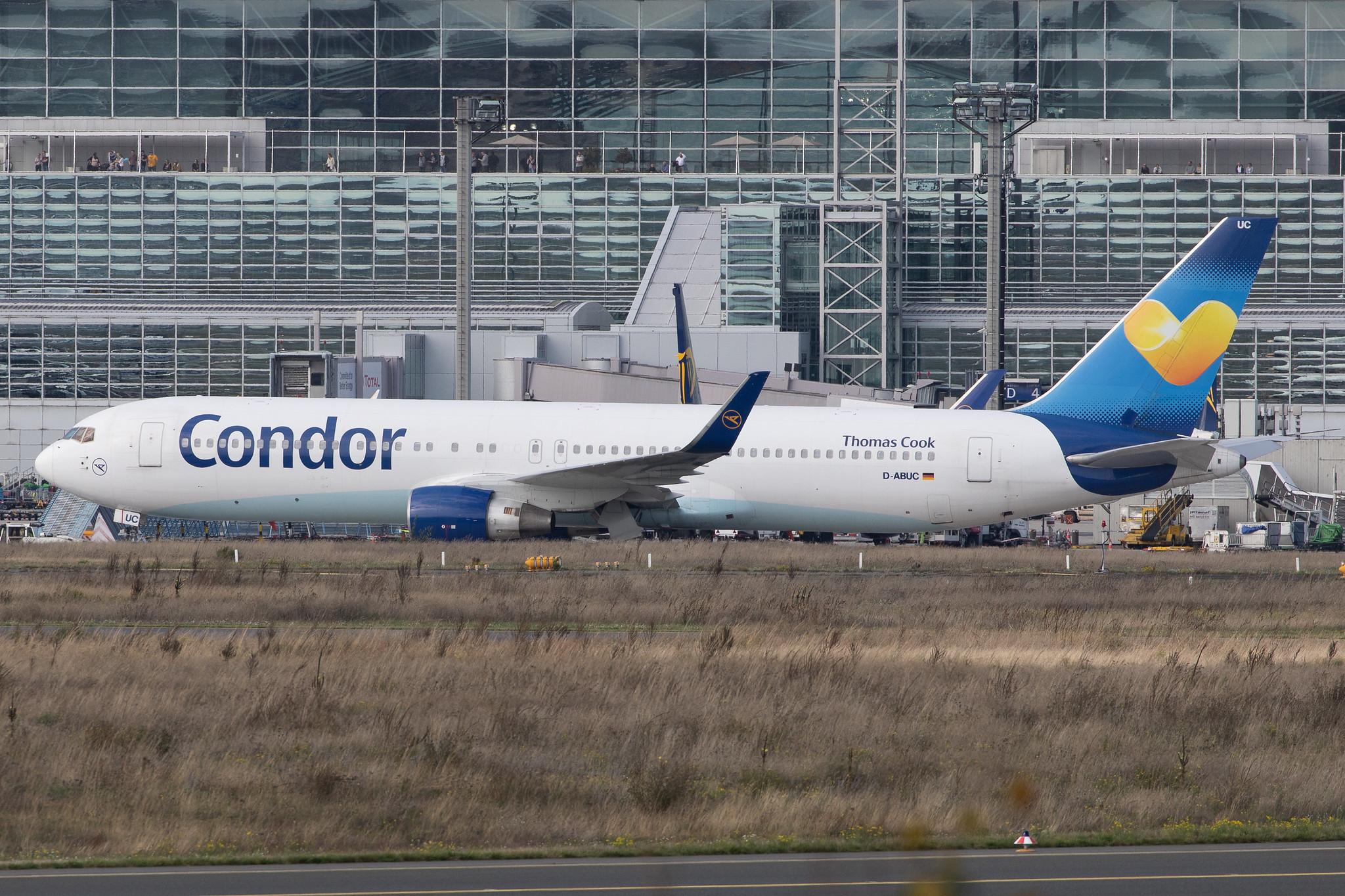 Frankfurt Airport: Condor (DE / CFG) |  Boeing 767-330(ER) B763 | D-ABUC | MSN 26992