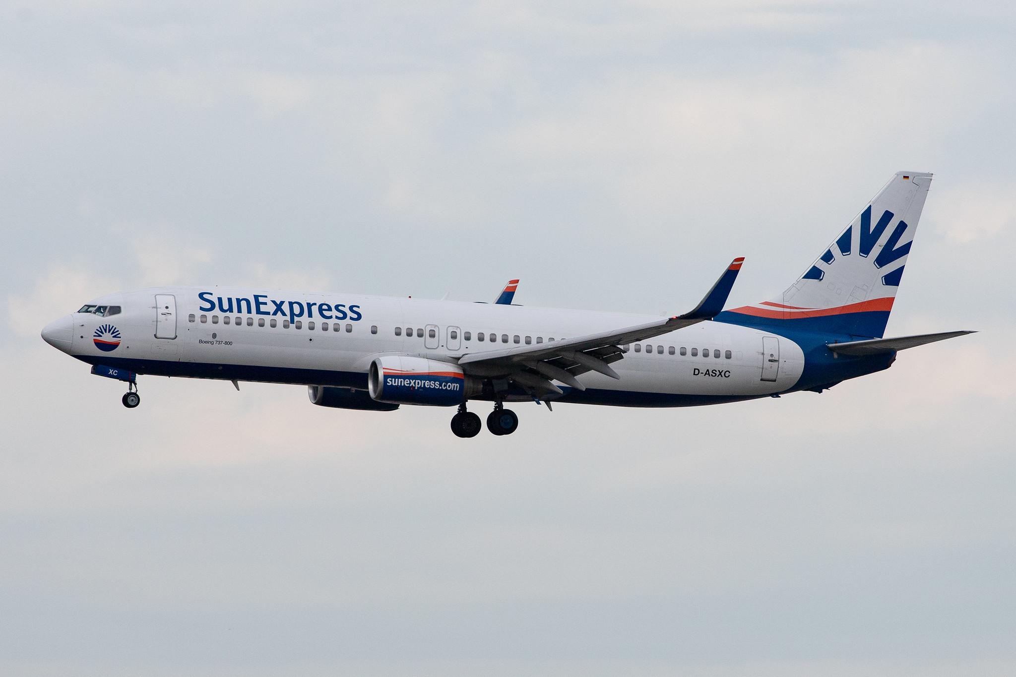 Frankfurt Airport: SunExpress (XQ / SXS) | Operator: SunExpress Deutschland |  Boeing 737-86N B738 | D-ASXC | MSN 30806