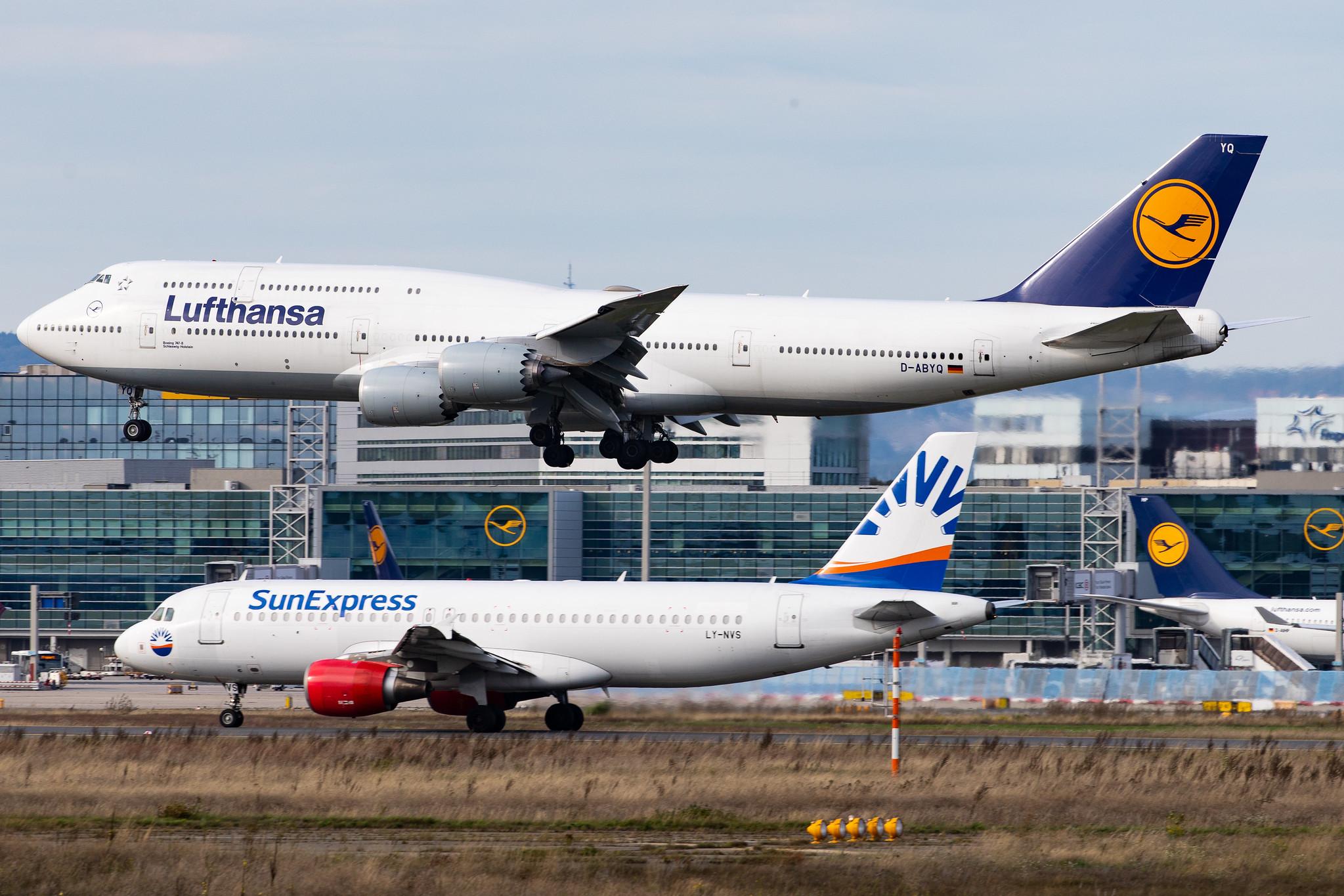 Frankfurt Airport: Lufthansa (LH / DLH) |  Boeing 747-830 B748 | D-ABYQ | MSN 37840