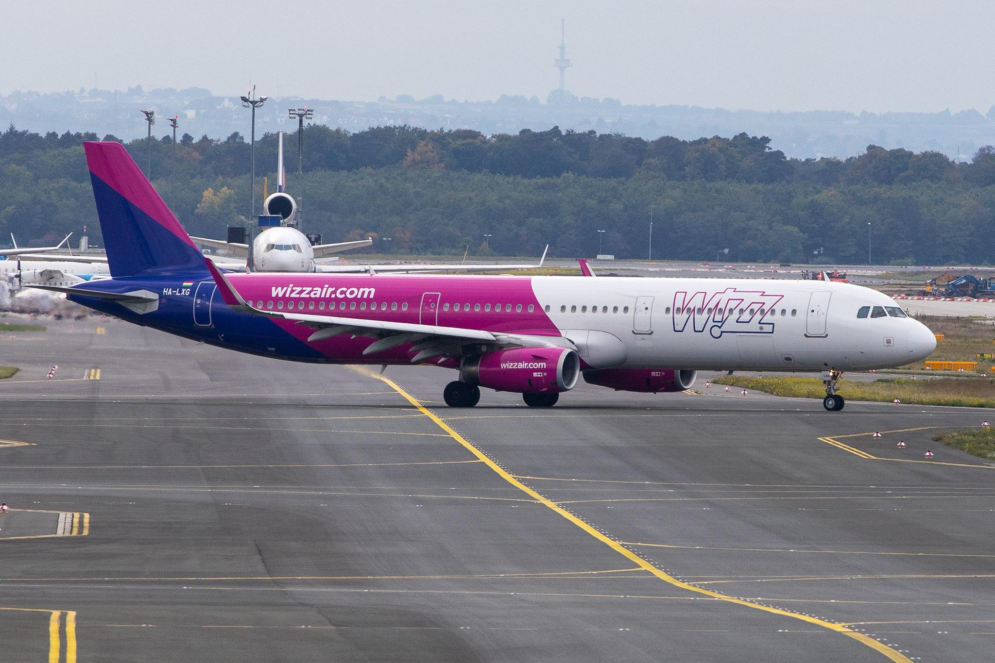 Frankfurt Airport: Wizz Air (W6 / WZZ) |  Airbus A321-231 A321 | HA-LXG | MSN 7182