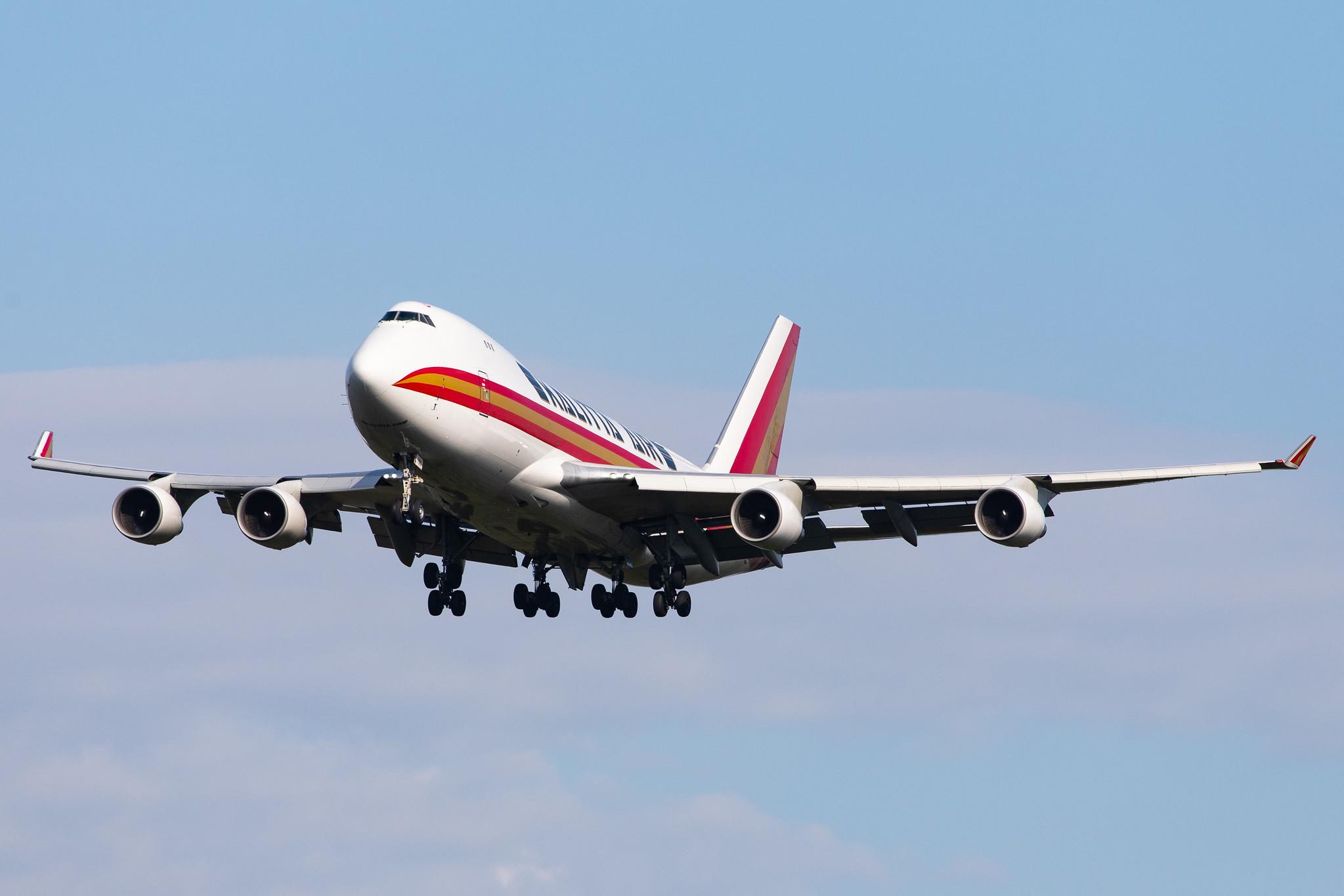 Frankfurt Airport: Kalitta Air (K4 / CKS) |  Boeing 747-4B5(F) B744 | N705CK | MSN 26413