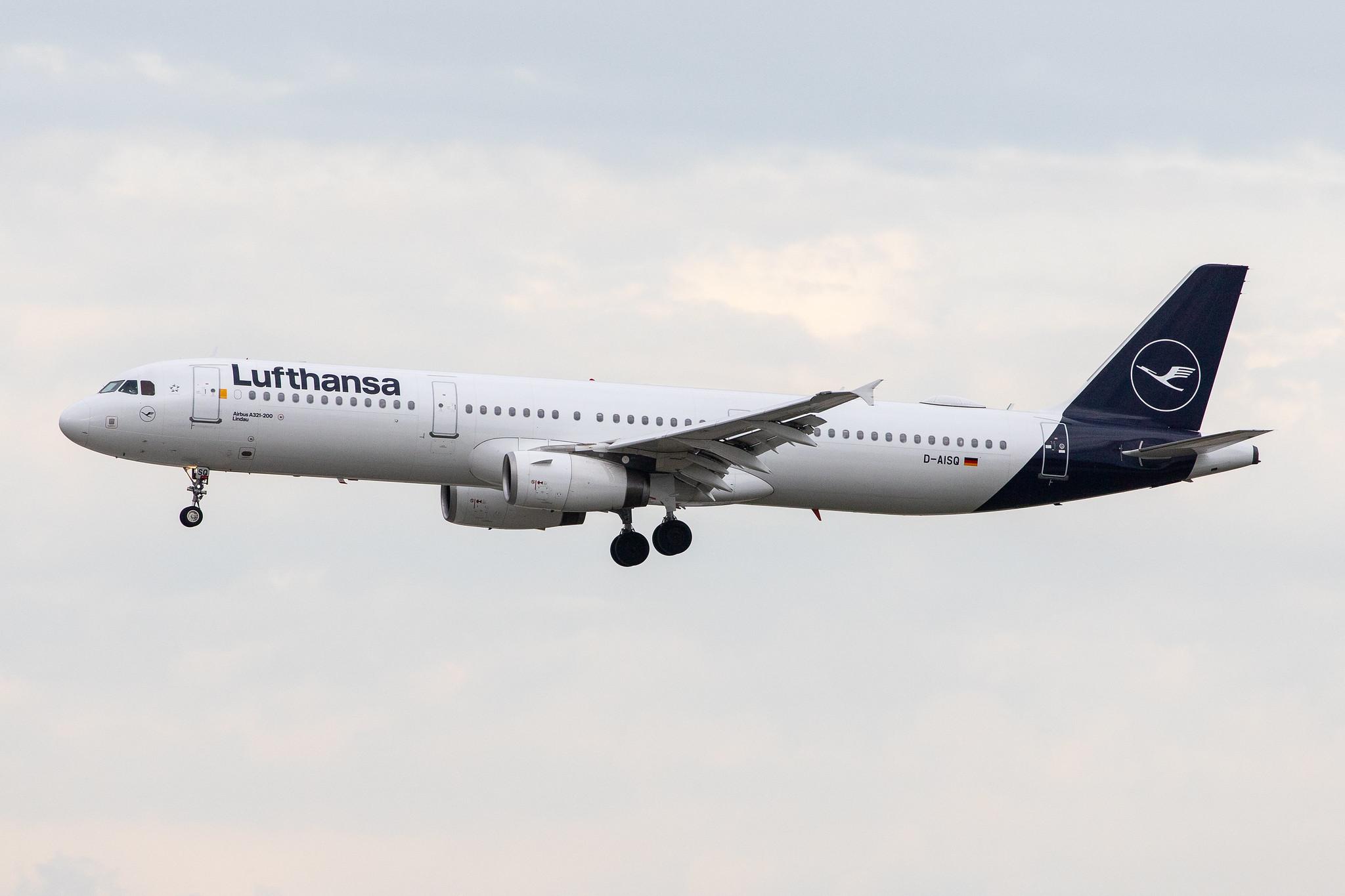 Frankfurt Airport: Lufthansa (LH / DLH) |  Airbus A321-231 A321 | D-AISQ | MSN 3936