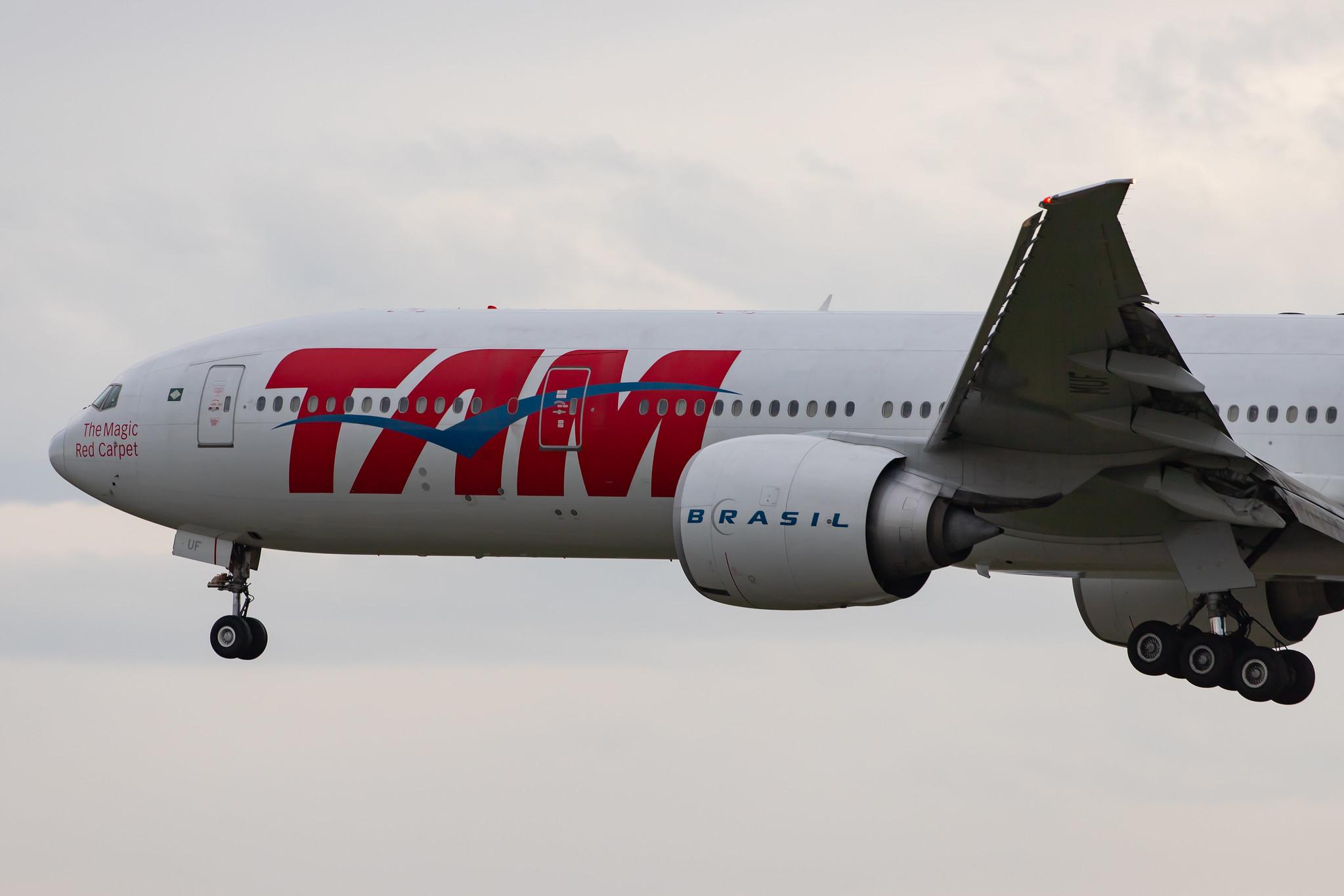 Frankfurt Airport: LATAM Brasil (JJ / TAM) |  Boeing 777-32W(ER) B77W | PT-MUF | MSN 38887