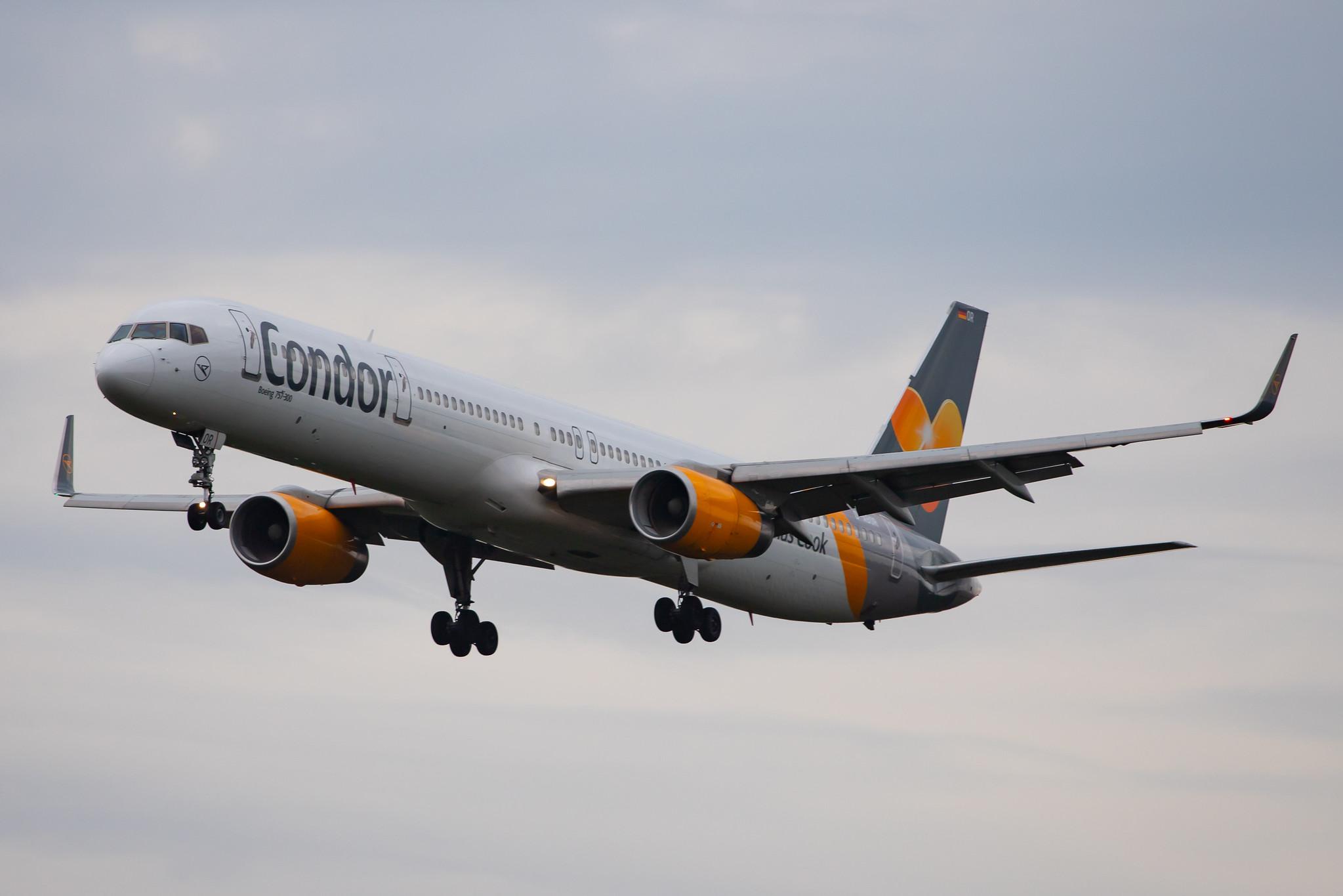 Frankfurt Airport: Condor (DE / CFG) |  Boeing 757-3CQ B753 | D-ABOR | MSN 32242