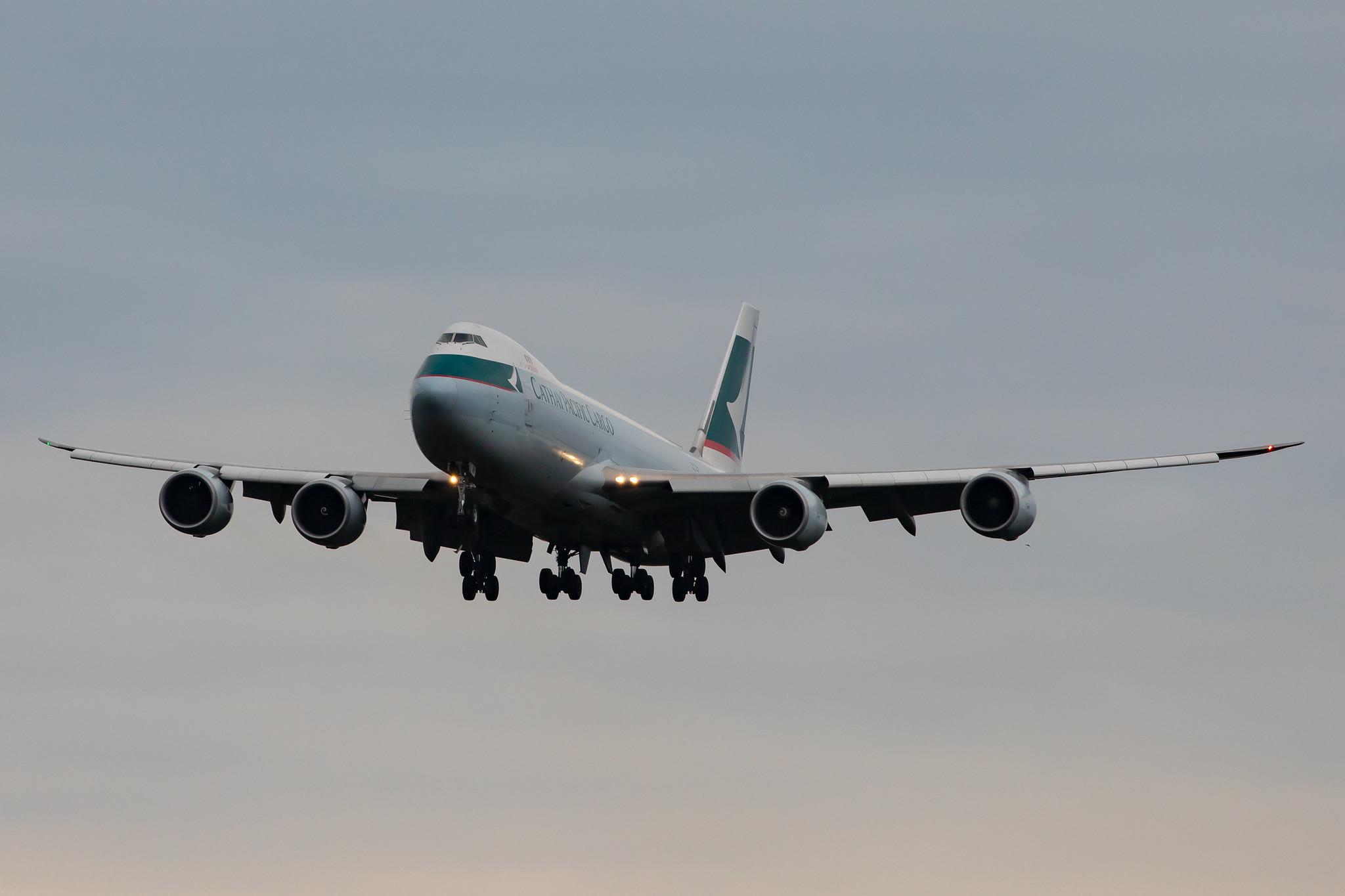 Frankfurt Airport: Cathay Pacific Cargo (CX / CPA) | Operator: Cathay Pacific |  Boeing 747-867(F) B748 | B-LJM | MSN 43825