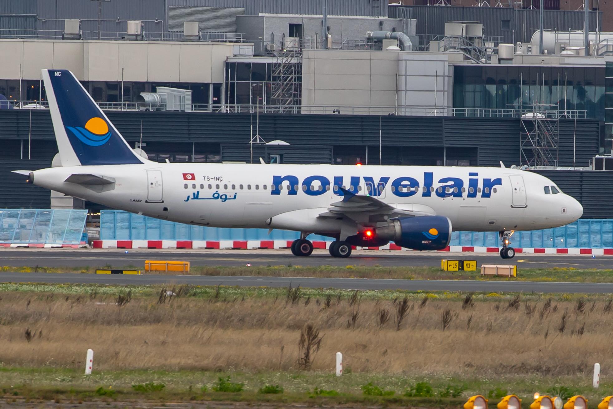 Frankfurt Airport: Nouvelair (BJ / LBT) | Operator: Nouvelair Tunisie |  Airbus A320-214 A320 | TS-INC | MSN 1744