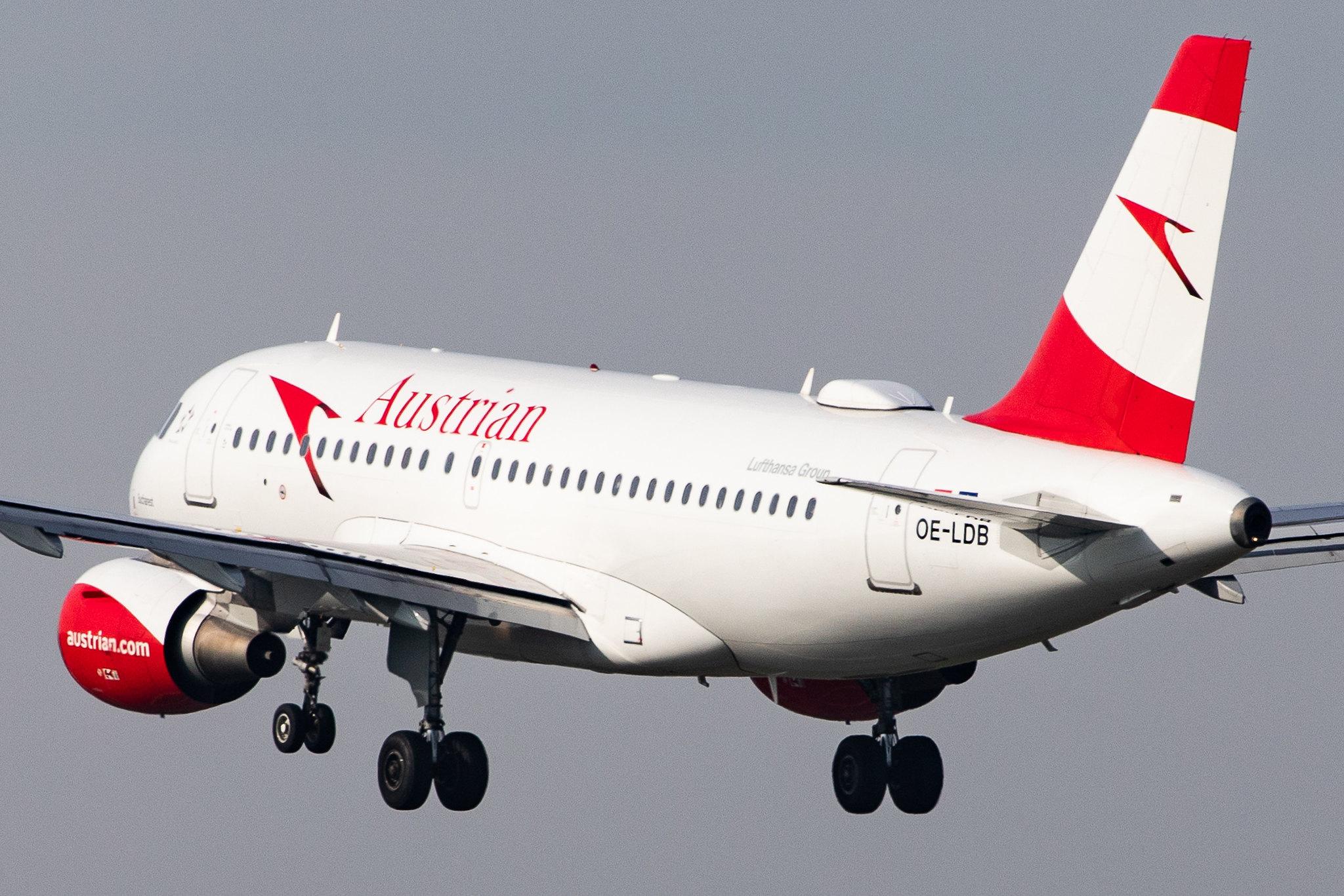Frankfurt Airport: Austrian Airlines (OS / AUA) |  Airbus A319-112 A319 | OE-LDB | MSN 2174
