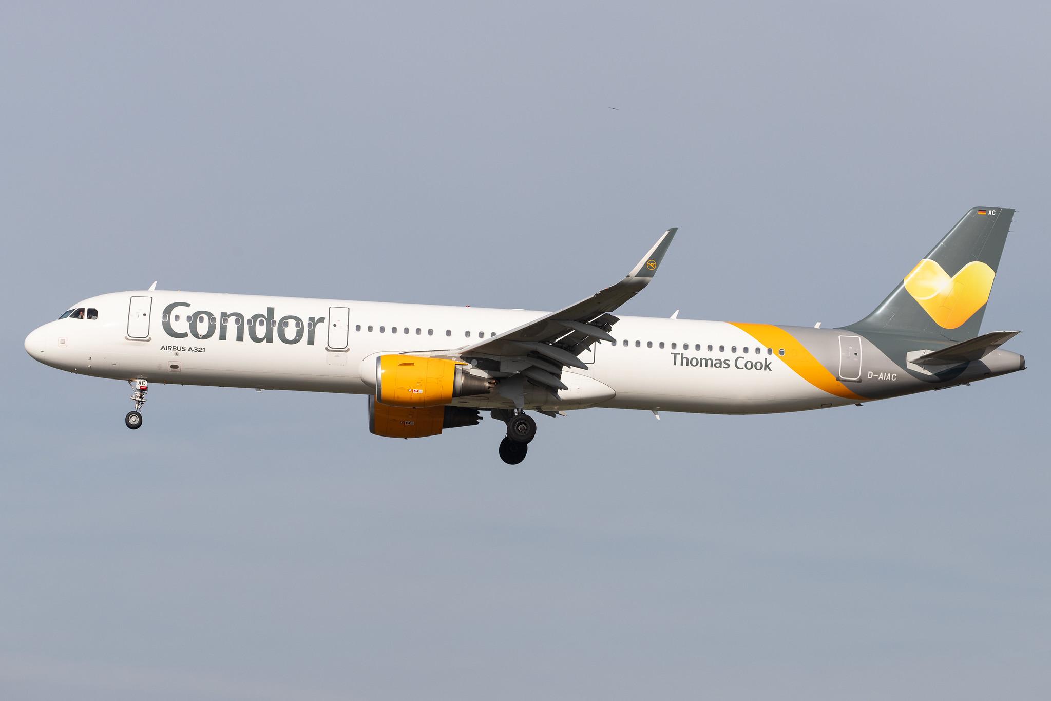 Frankfurt Airport: Condor (DE / CFG) |  Airbus A321-211 A321 | D-AIAC | MSN 5969
