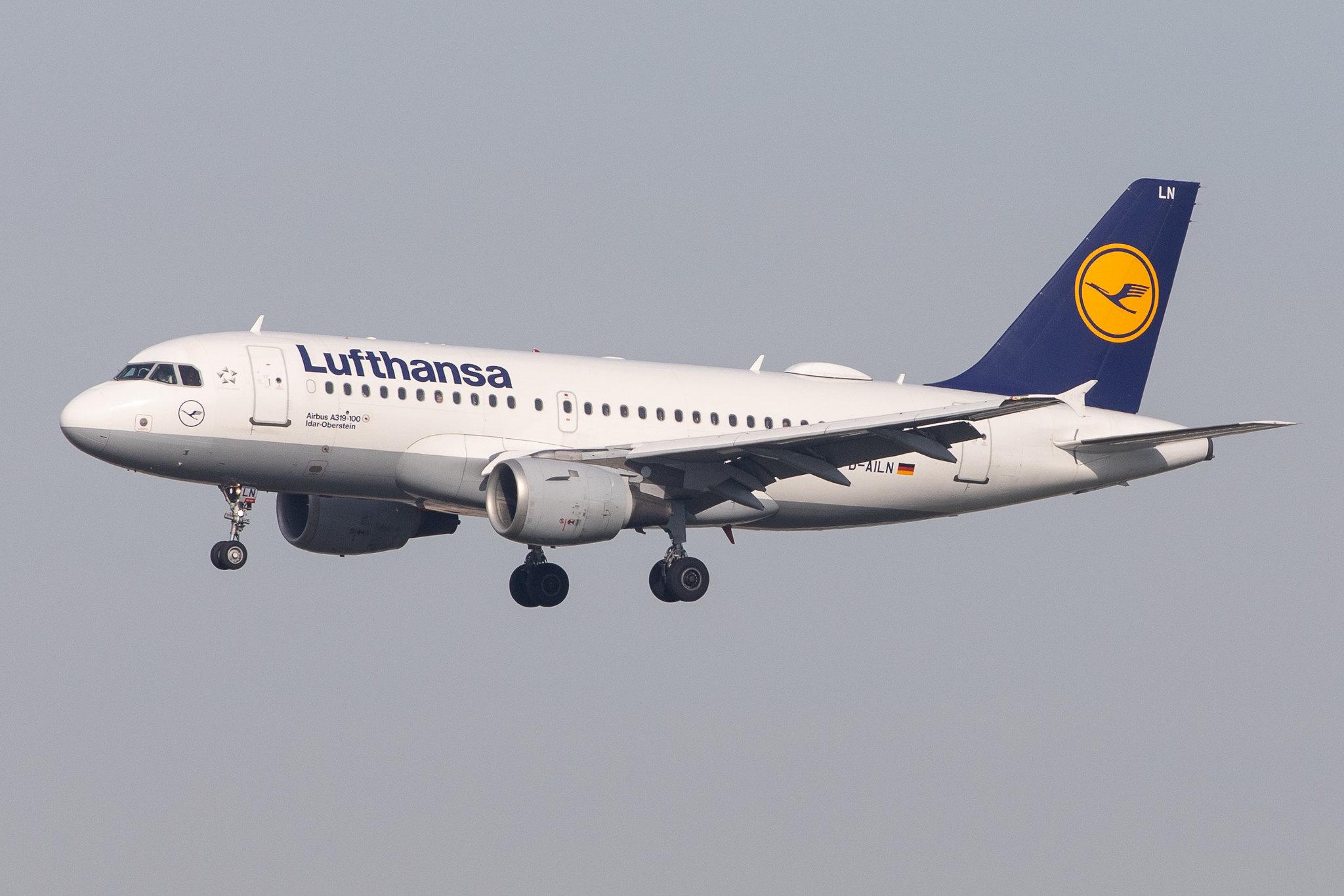 Frankfurt Airport: Lufthansa (LH / DLH) |  Airbus A319-114 A319 | D-AILN | MSN 0700