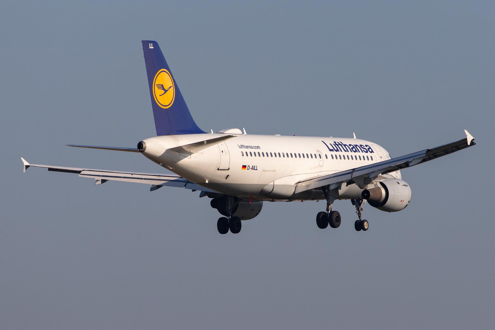 Frankfurt Airport: Lufthansa (LH / DLH) |  Airbus A319-114 A319 | D-AILL | MSN 0689