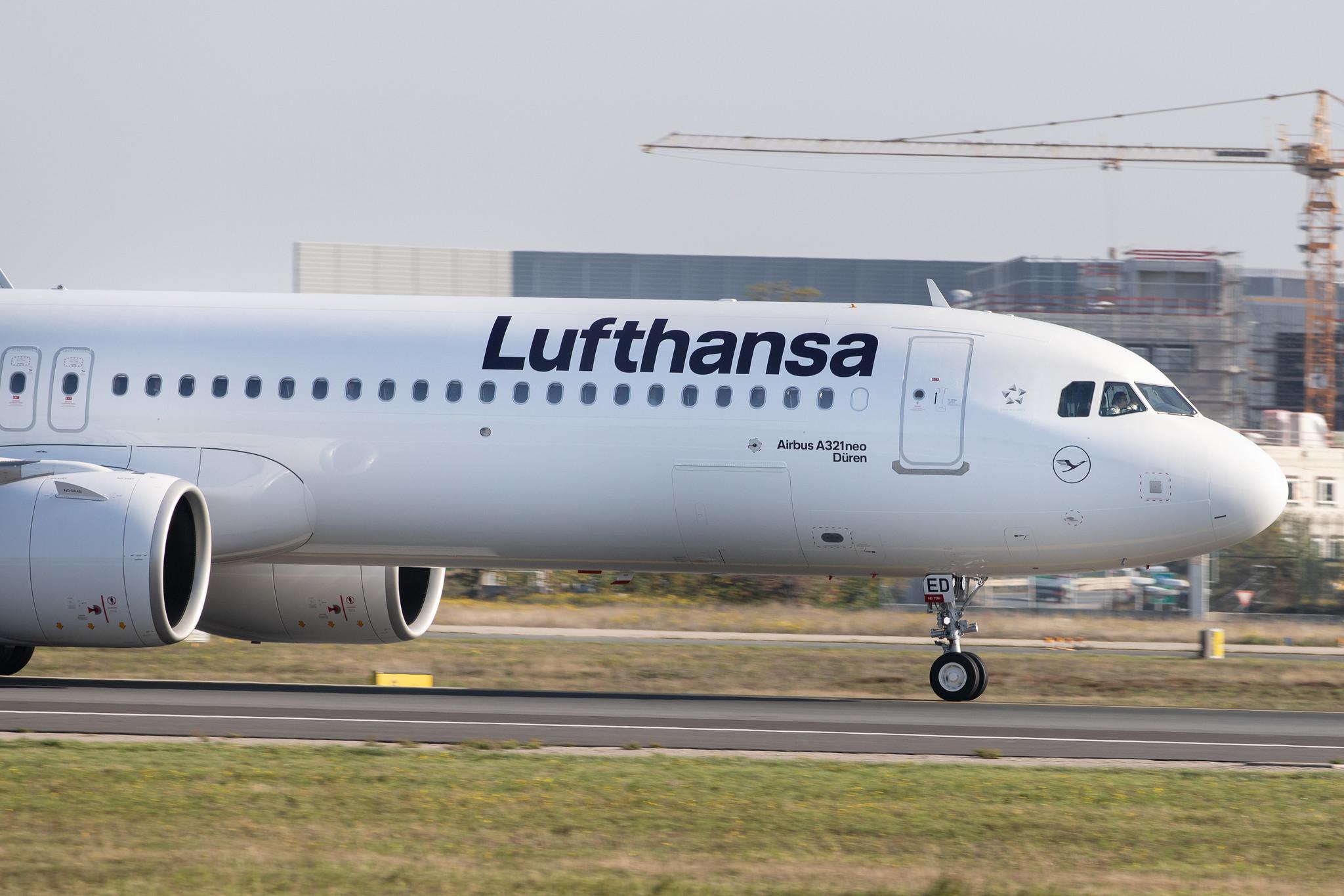 Frankfurt Airport: Lufthansa (LH / DLH) |  Airbus A321-271NX A21N | D-AIED | MSN 8958