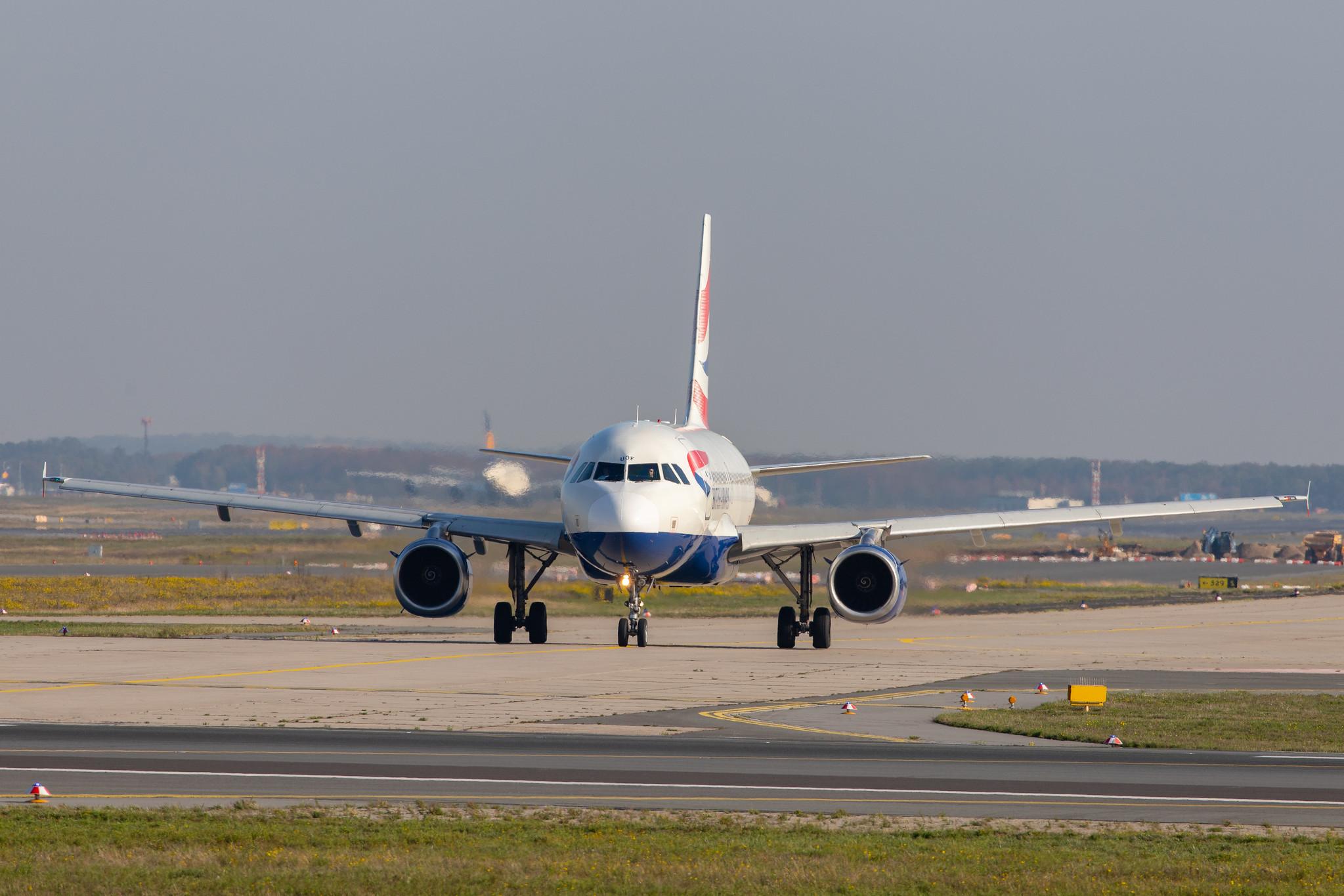Frankfurt Airport: British Airways (BA / BAW) |  Airbus A319-131 A319 | G-EUOF | MSN 1590