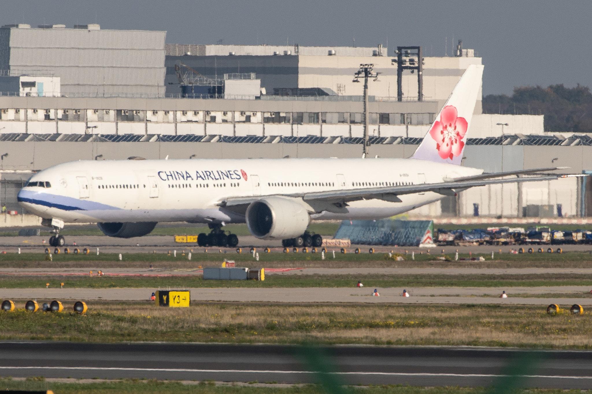 Frankfurt Airport: China Airlines (CI / CAL) |  Boeing 777-309(ER) B77W | B-18001 | MSN 43978