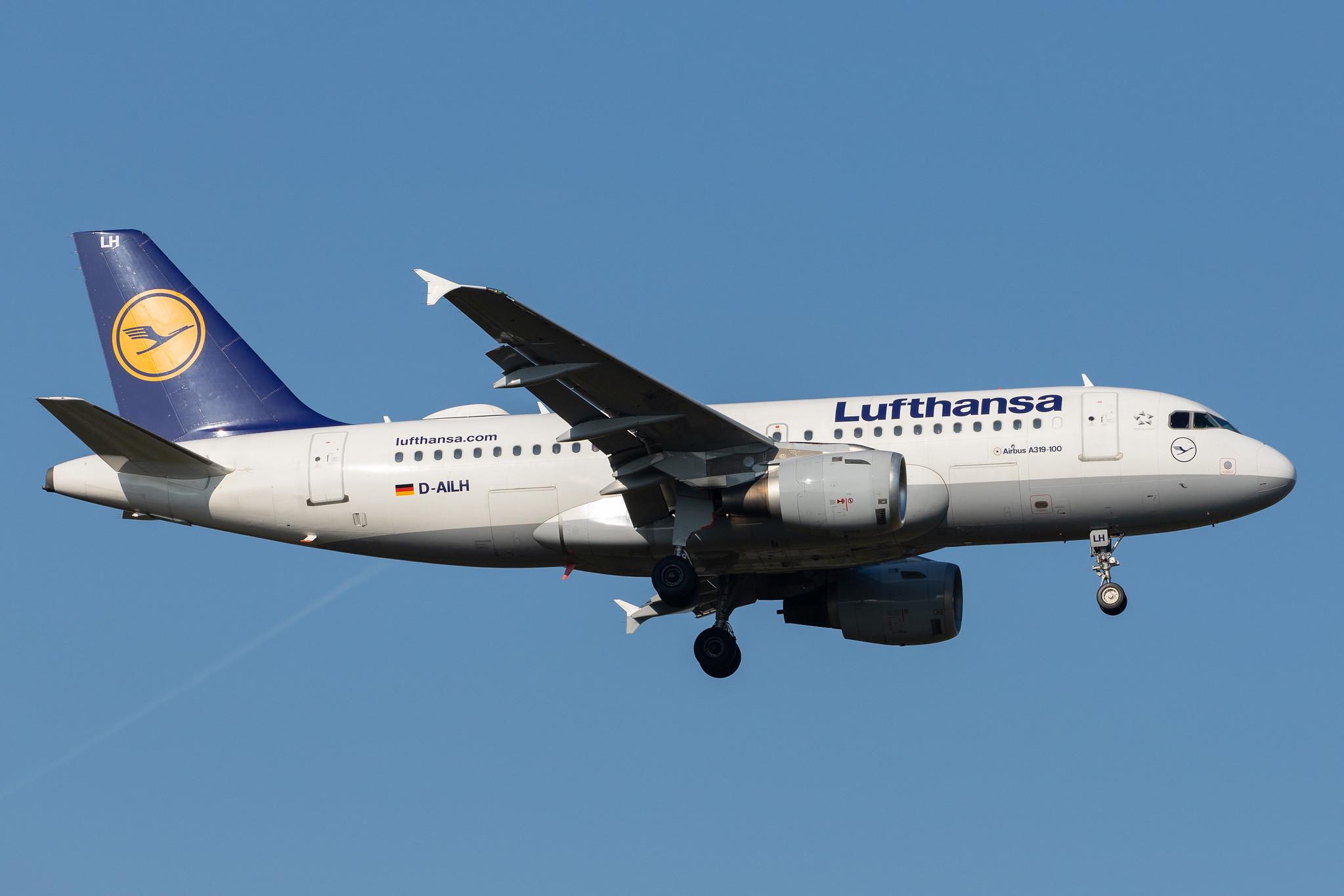 Frankfurt Airport: Lufthansa (LH / DLH) |  Airbus A319-114 A319 | D-AILH | MSN 0641