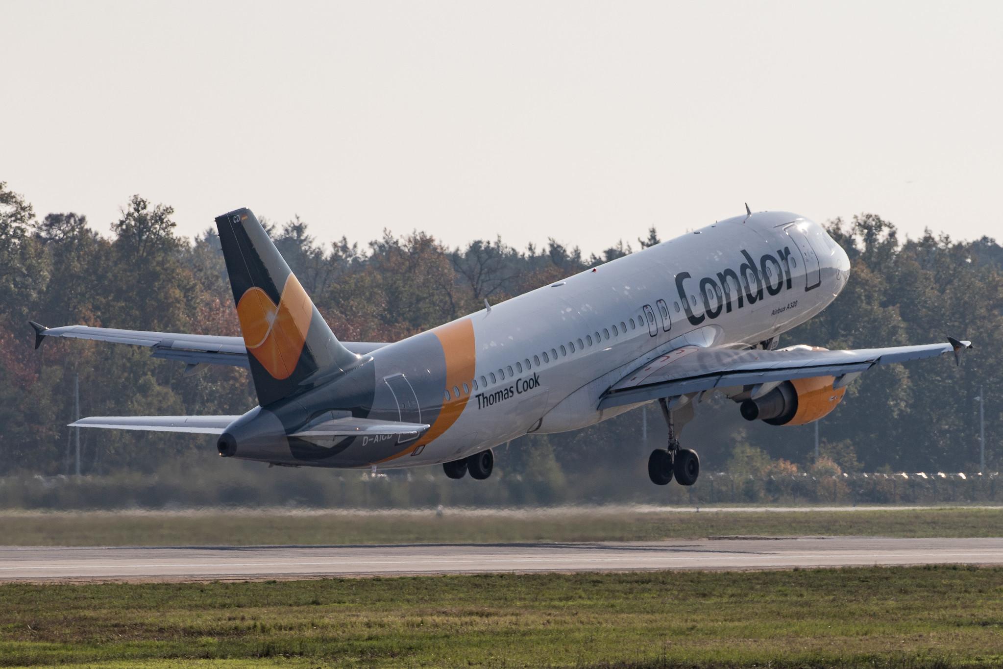 Frankfurt Airport: Condor (DE / CFG) |  Airbus A320-212 A320 | D-AICD | MSN 0884