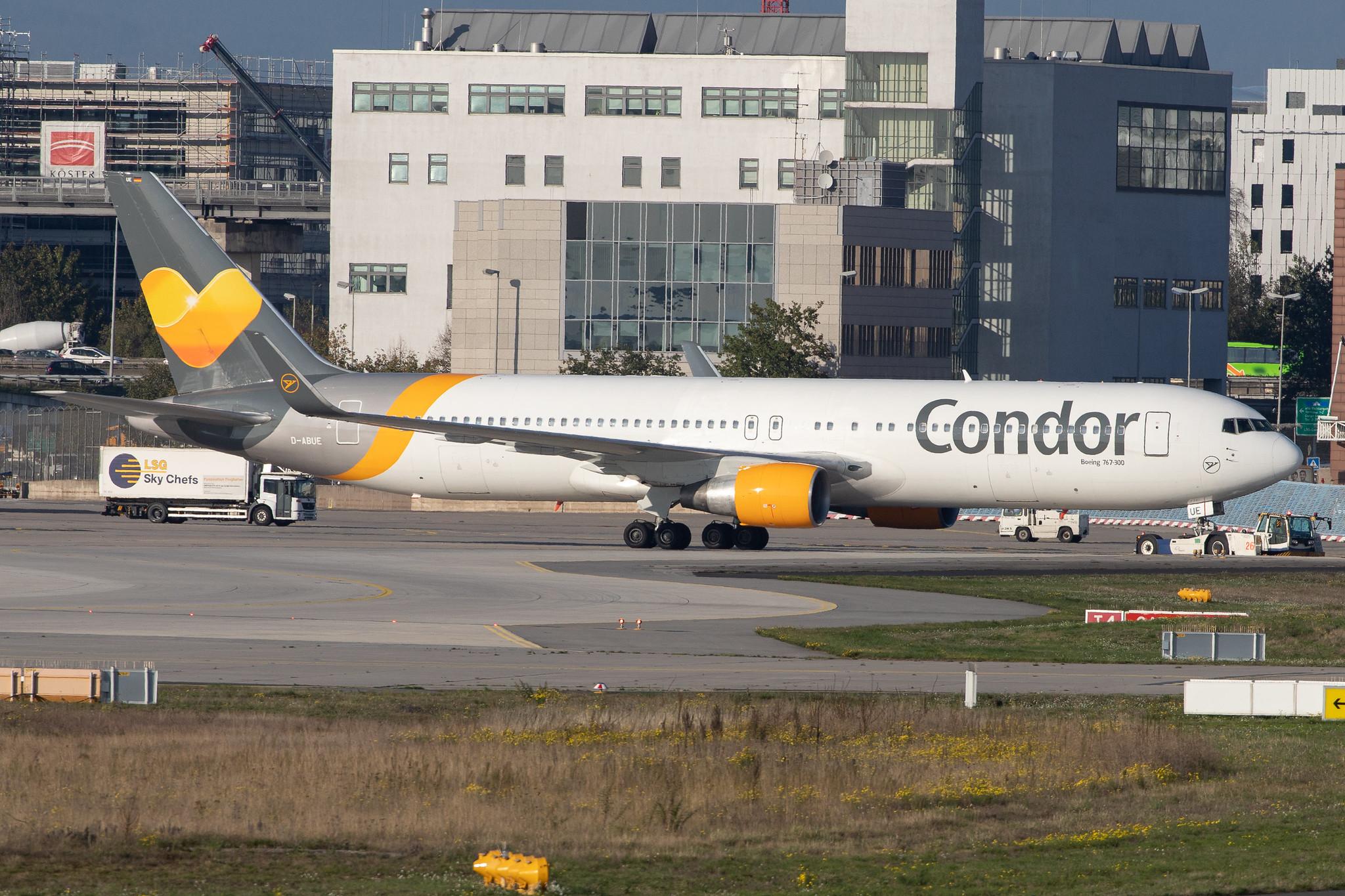 Frankfurt Airport: Condor (DE / CFG) |  Boeing 767-330(ER) B763 | D-ABUF | MSN 26985