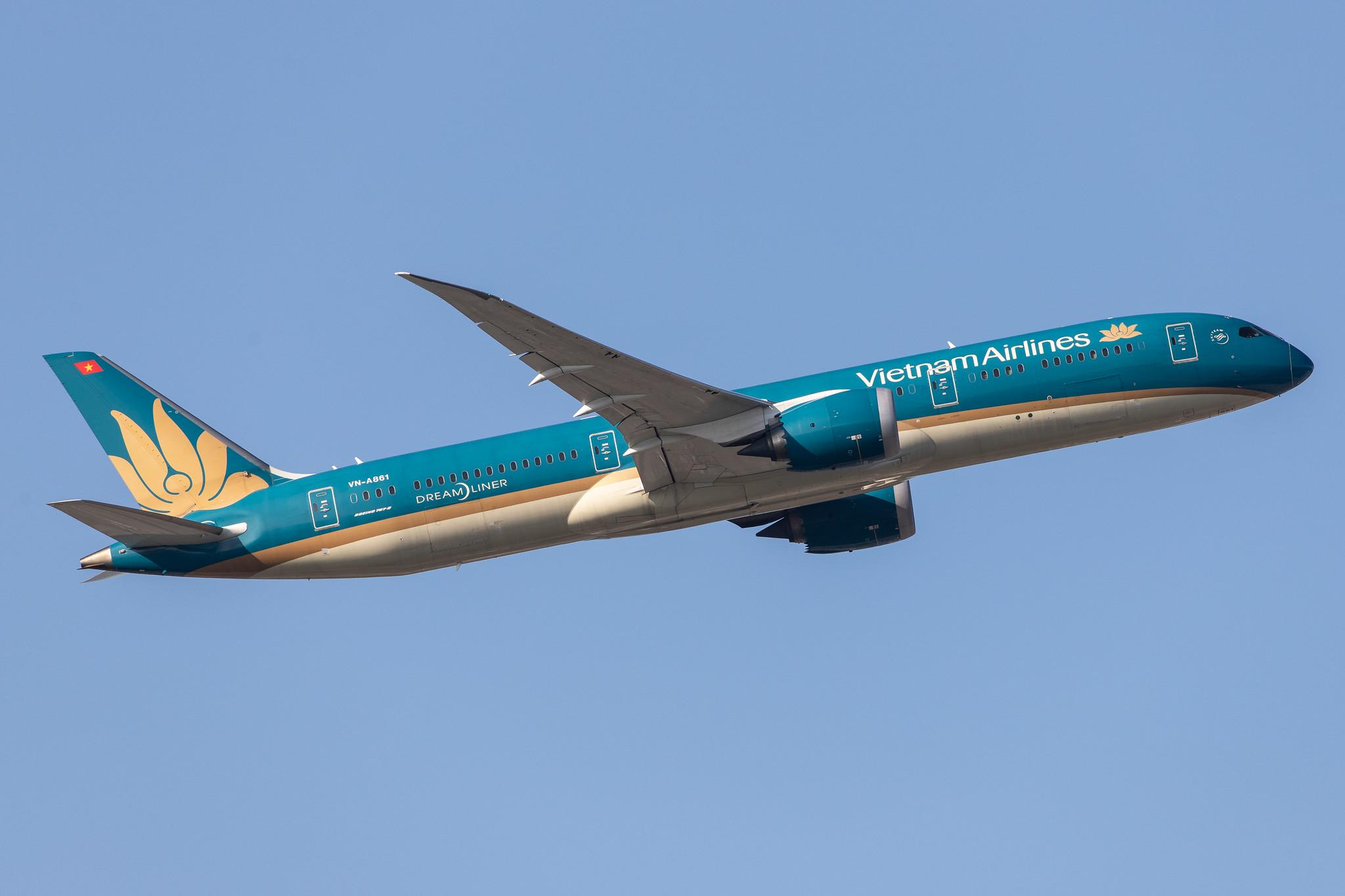 Frankfurt Airport: Vietnam Airlines (VN / HVN) |  Boeing 787-9 Dreamliner B789 | VN-A861 | MSN 35151