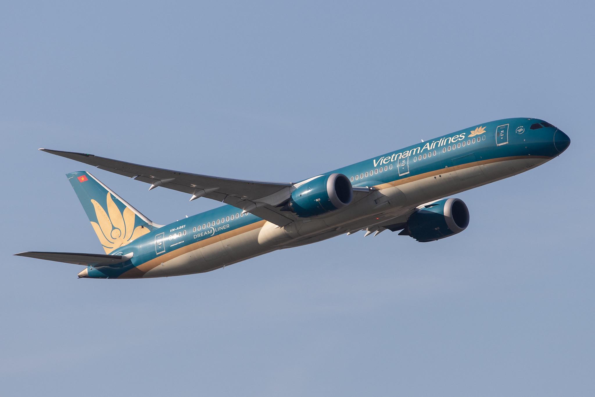 Frankfurt Airport: Vietnam Airlines (VN / HVN) |  Boeing 787-9 Dreamliner B789 | VN-A861 | MSN 35151