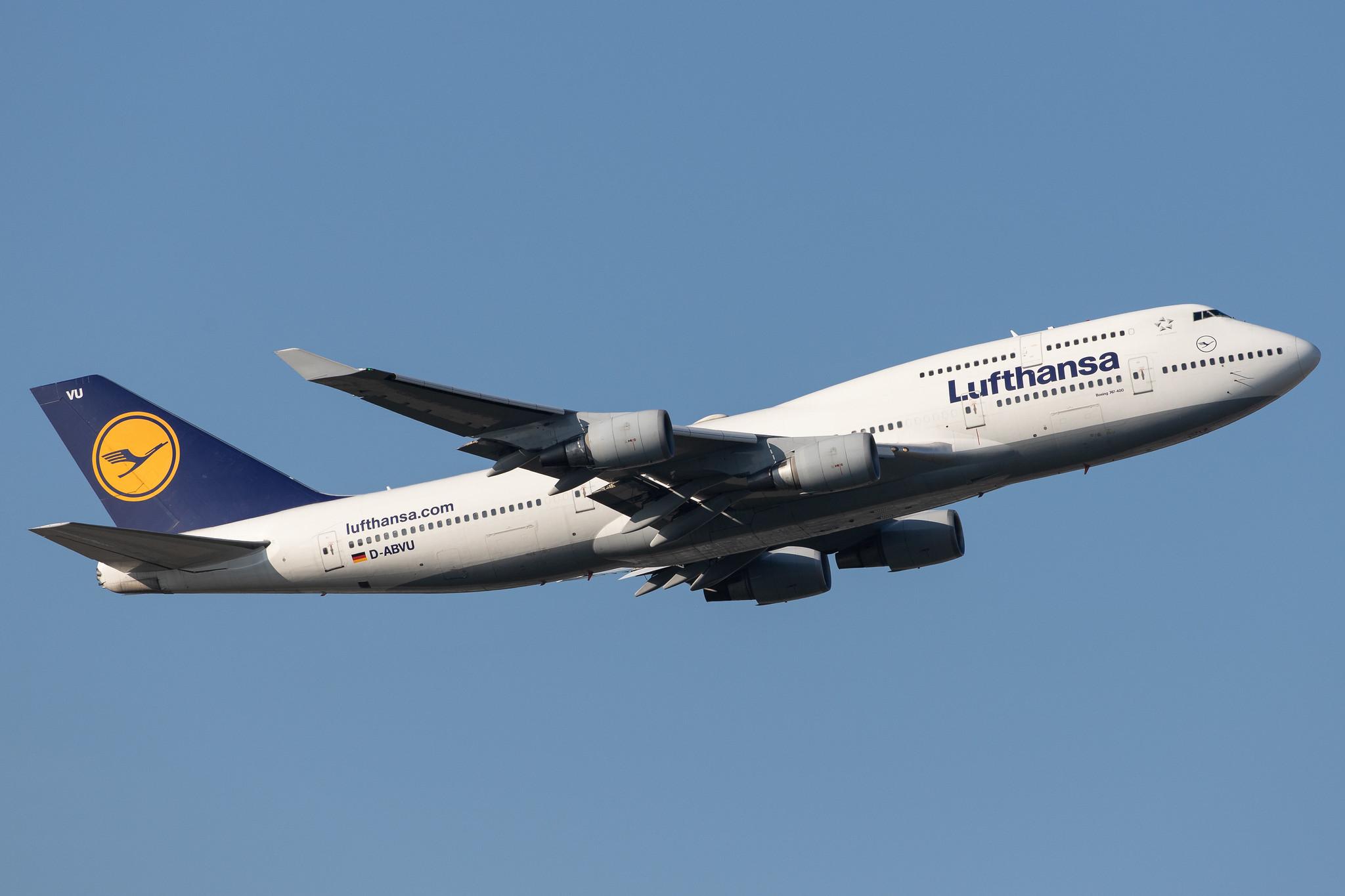 Frankfurt Airport: Lufthansa (LH / DLH) |  Boeing 747-430 B744 | D-ABVU | MSN 29492