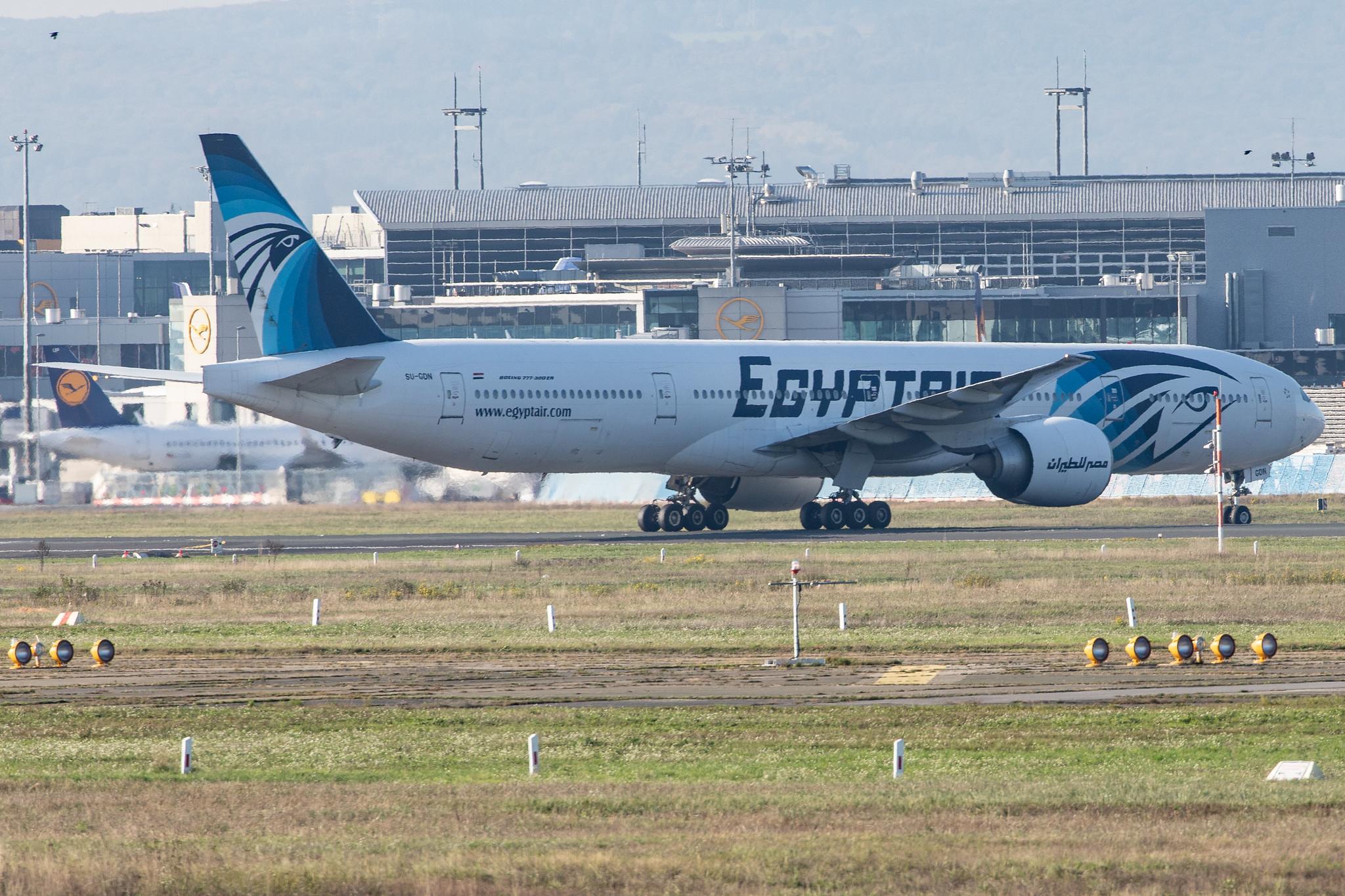 Frankfurt Airport: EgyptAir (MS / MSR) |  Boeing 777-36N(ER) B77W | SU-GDN | MSN 38288