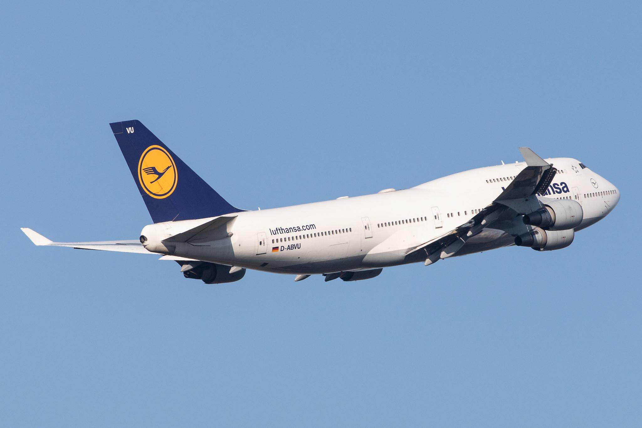 Frankfurt Airport: Lufthansa (LH / DLH) |  Boeing 747-430 B744 | D-ABVU | MSN 29492
