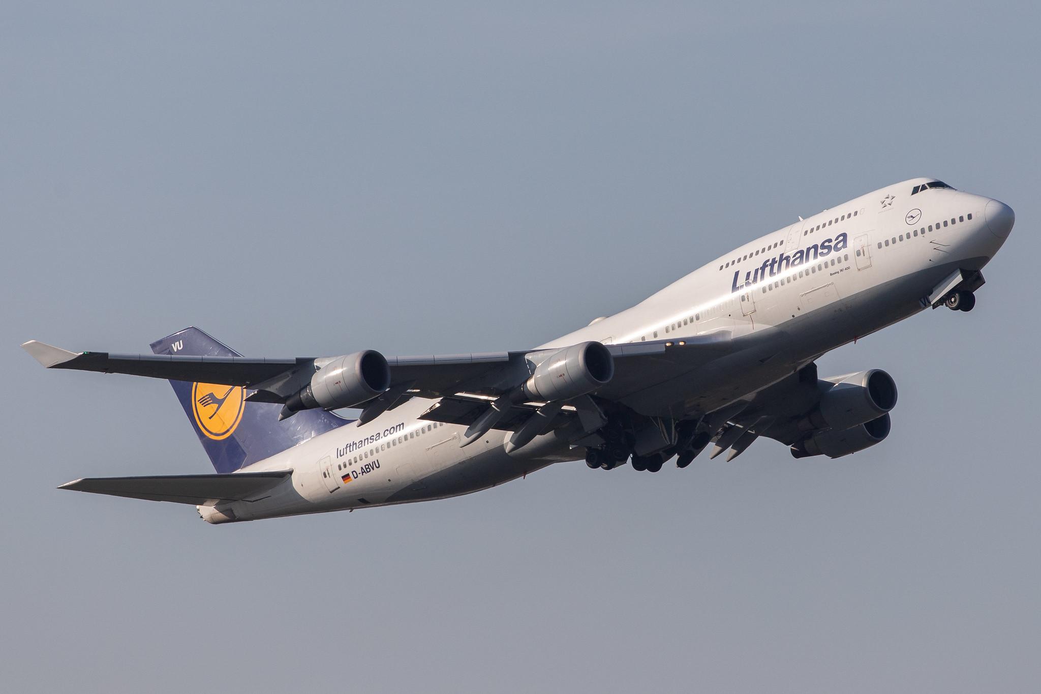 Frankfurt Airport: Lufthansa (LH / DLH) |  Boeing 747-430 B744 | D-ABVU | MSN 29492