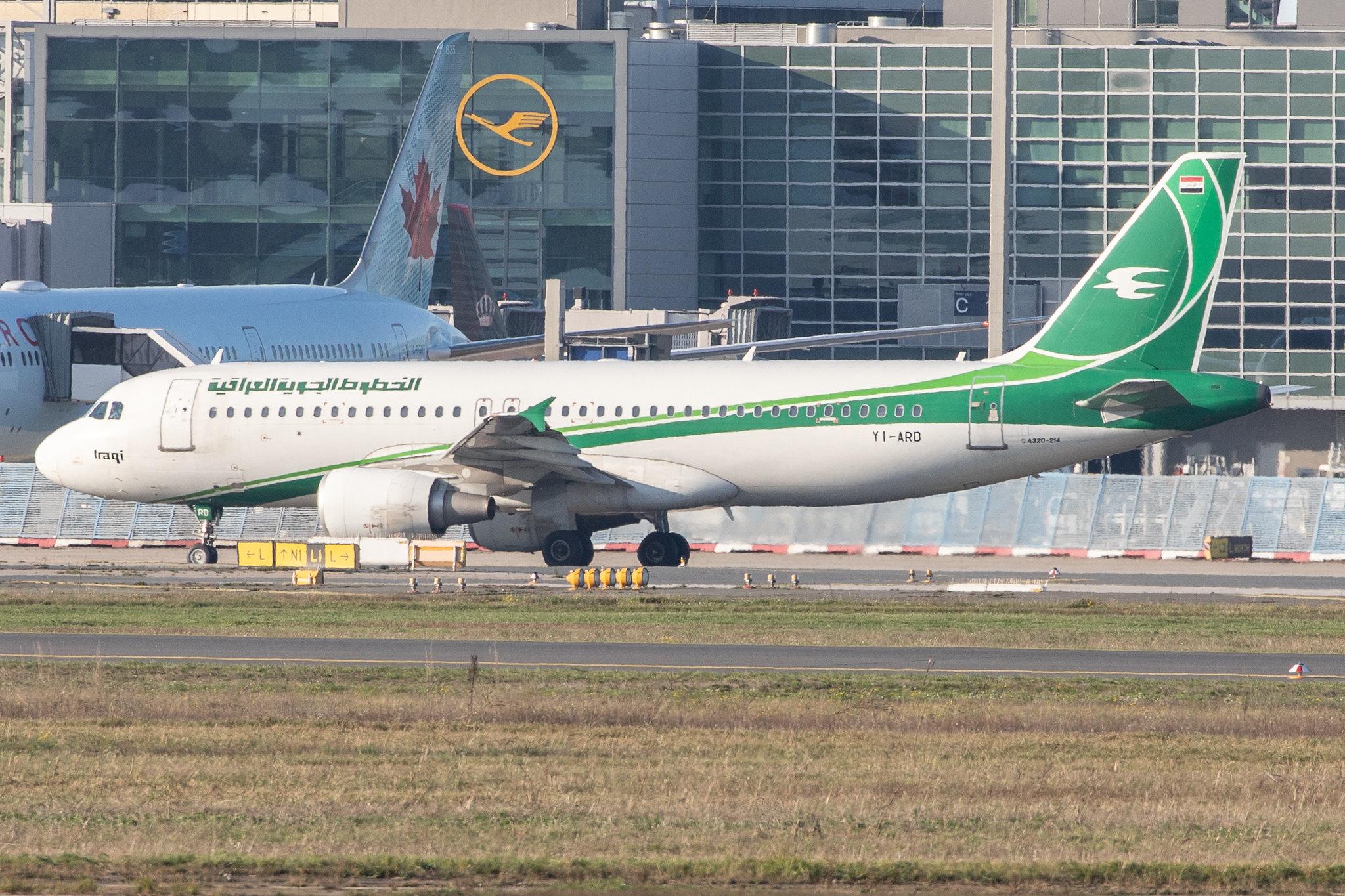 Frankfurt Airport: Iraqi Airways (IA / IAW) |  Airbus A320-214 A320 | YI-ARD | MSN 5464