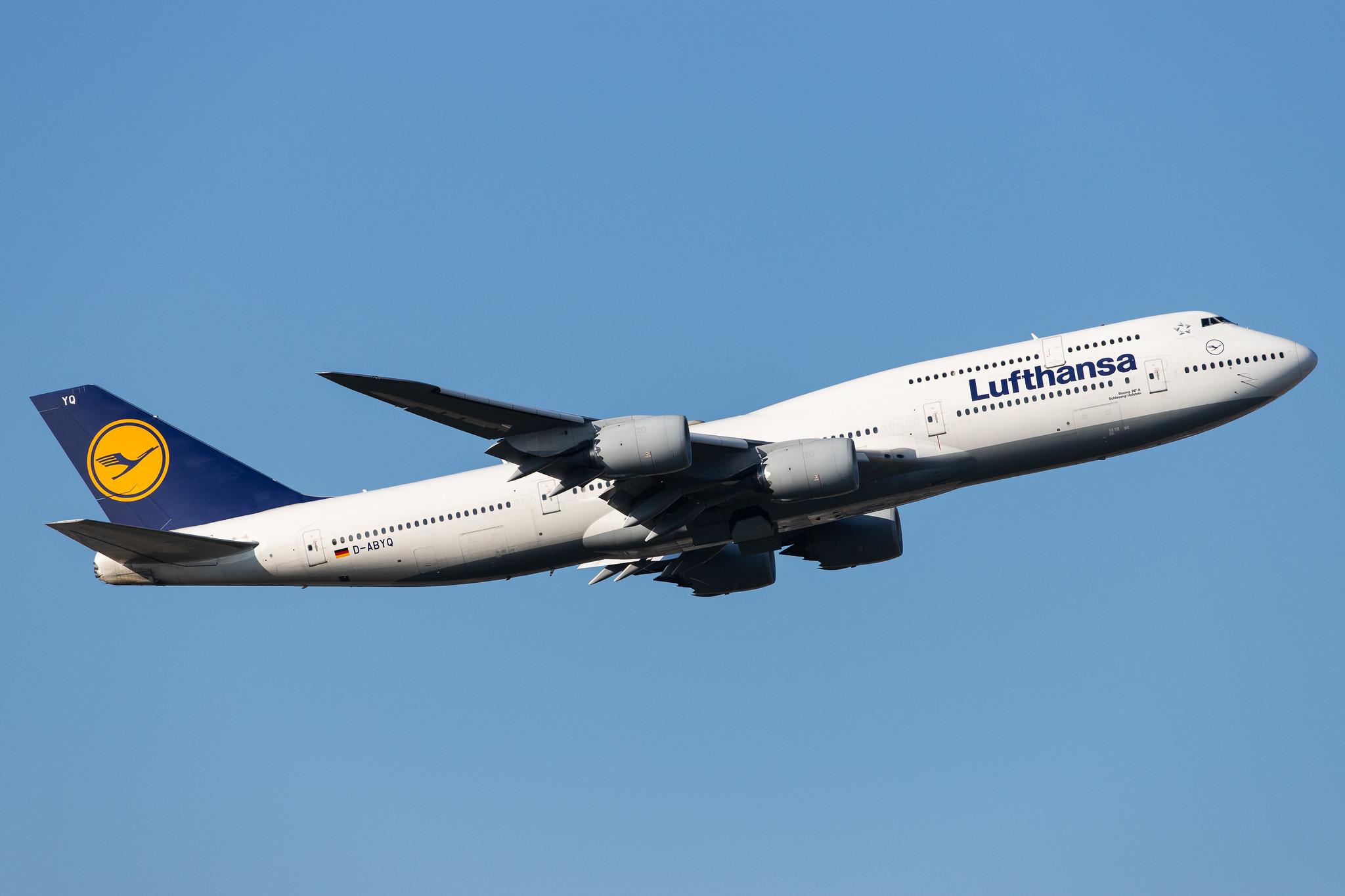 Frankfurt Airport: Lufthansa (LH / DLH) |  Boeing 747-830 B748 | D-ABYQ | MSN 37840