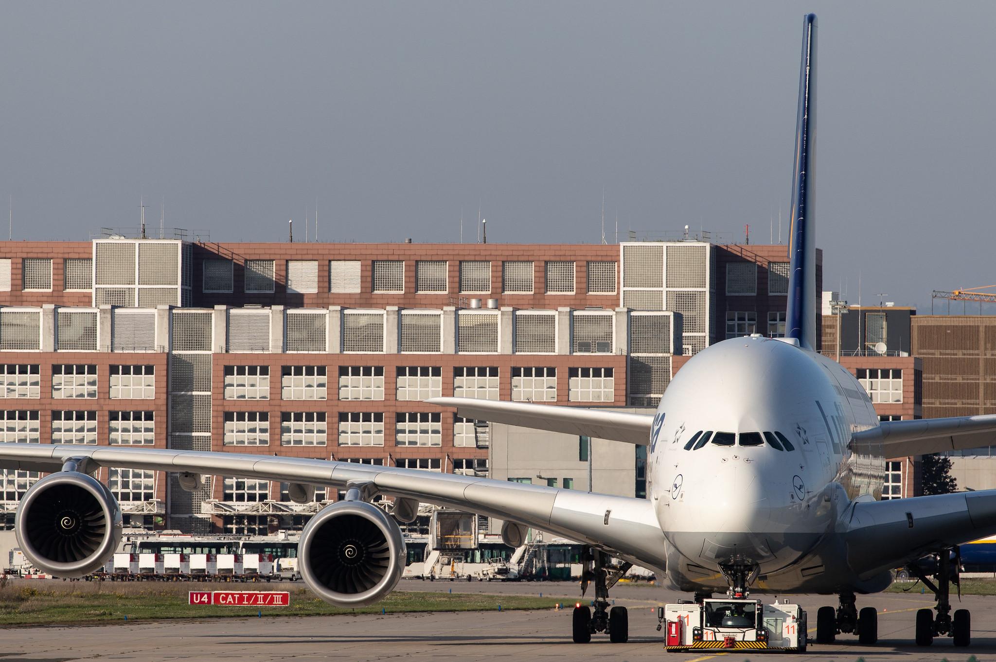 Frankfurt Airport: Lufthansa (LH / DLH) |  Airbus A380-841 A388 | D-AIMF | MSN 066