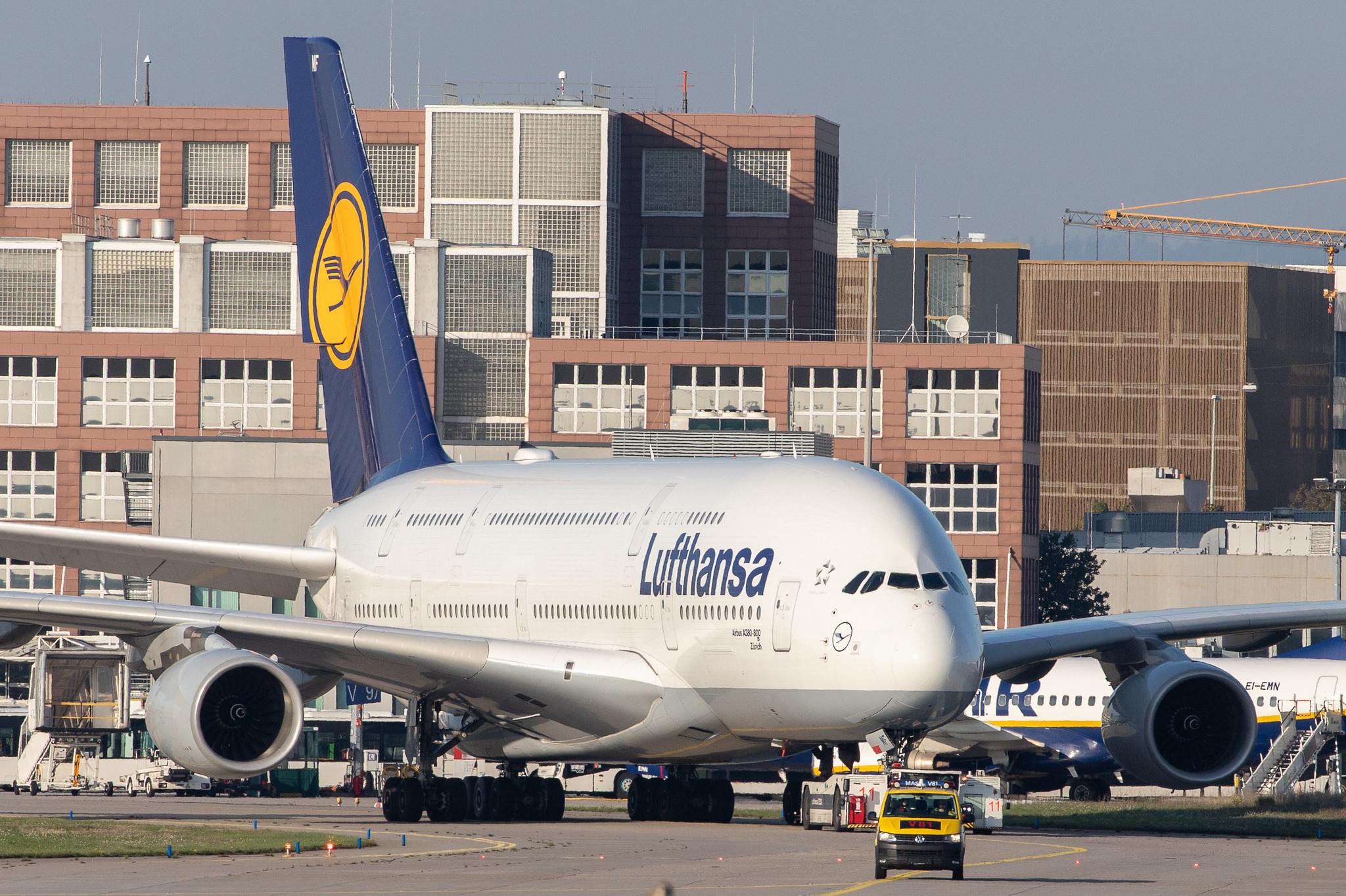 Frankfurt Airport: Lufthansa (LH / DLH) |  Airbus A380-841 A388 | D-AIMF | MSN 066