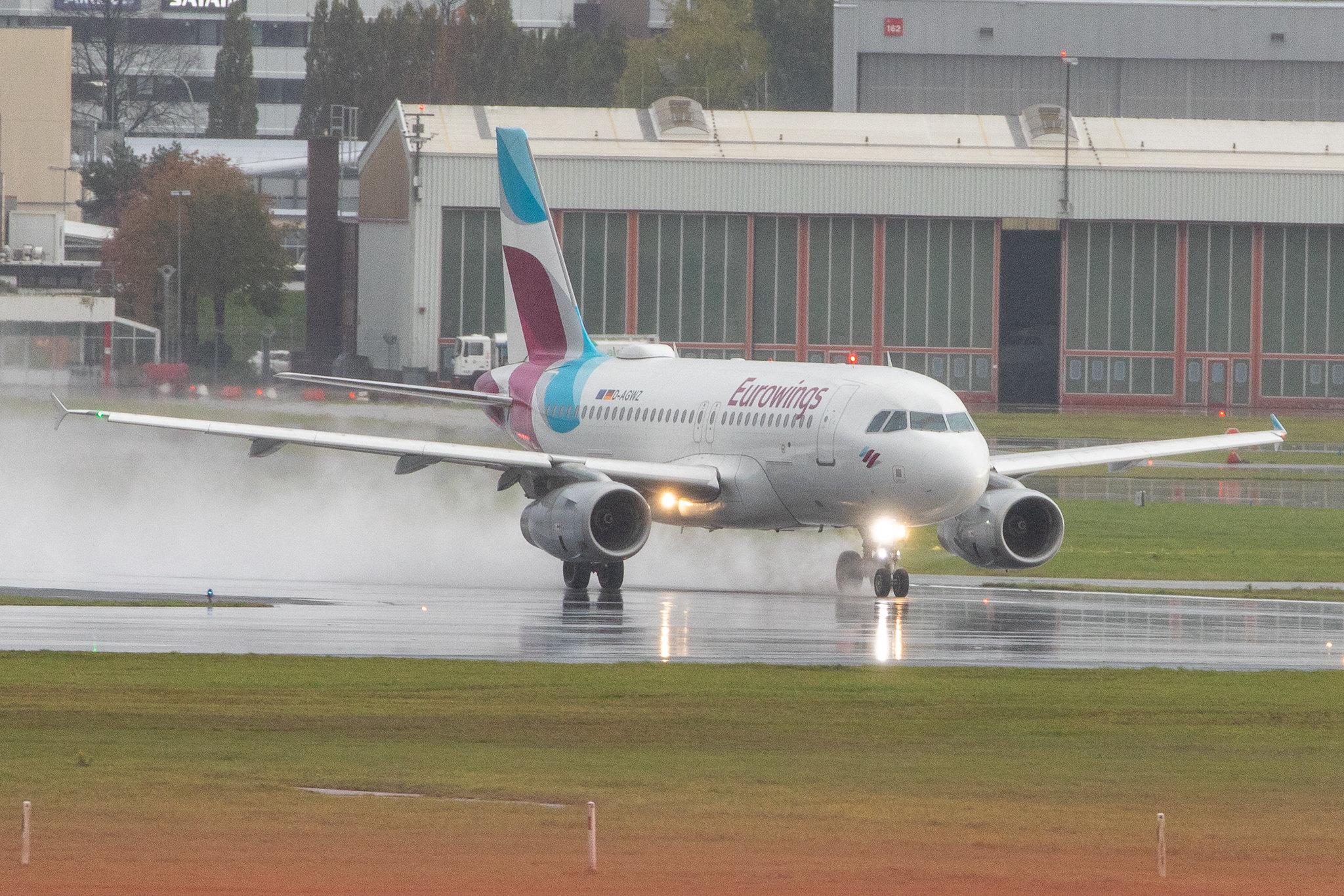 Hamburg Airport: Eurowings (EW / EWG) |  Airbus A319-132 A319 | D-AGWZ | MSN 5978