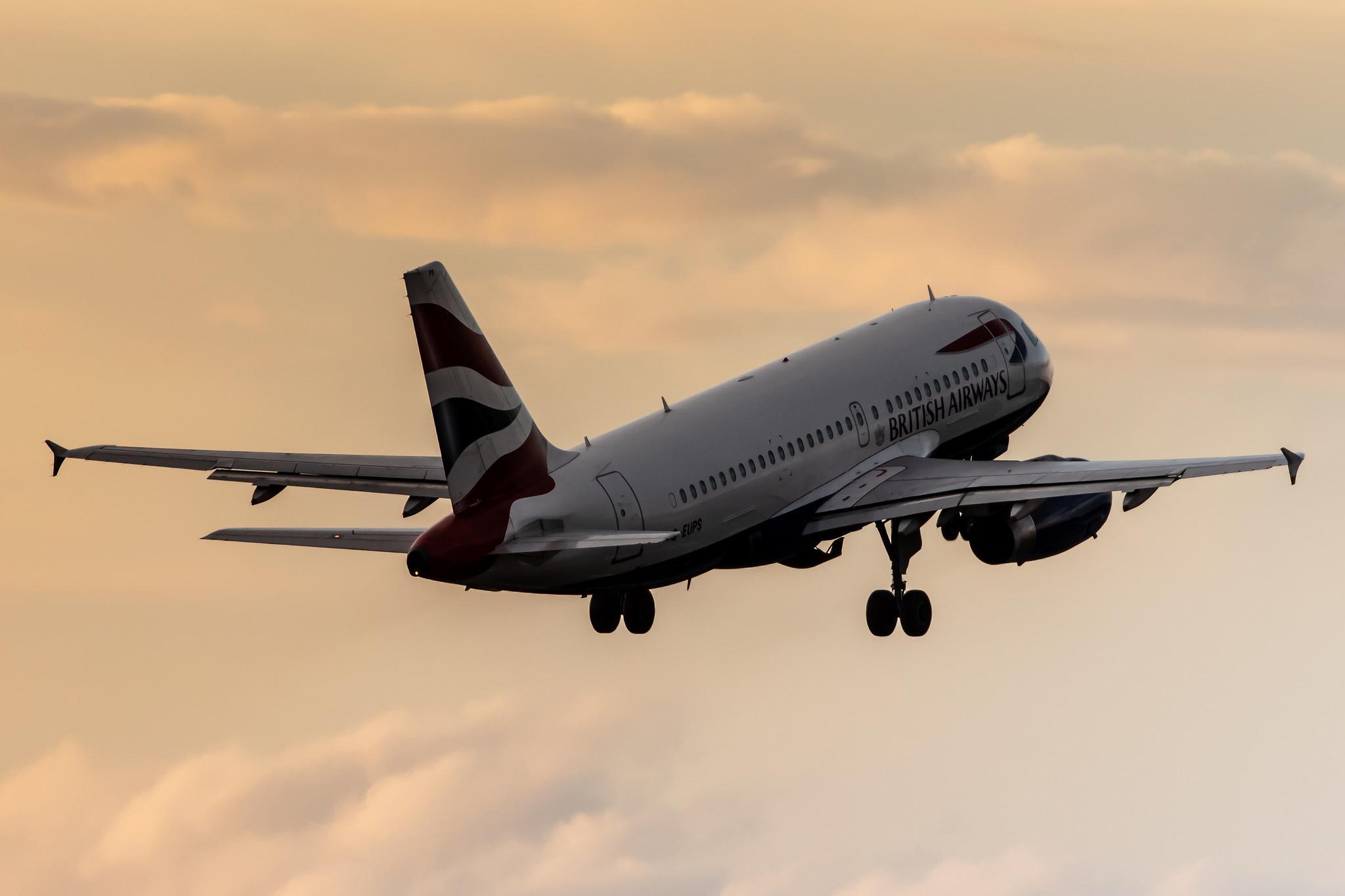 Hamburg Airport: British Airways (BA / BAW) |  Airbus A319-131 A319 | G-EUPS | MSN 1338