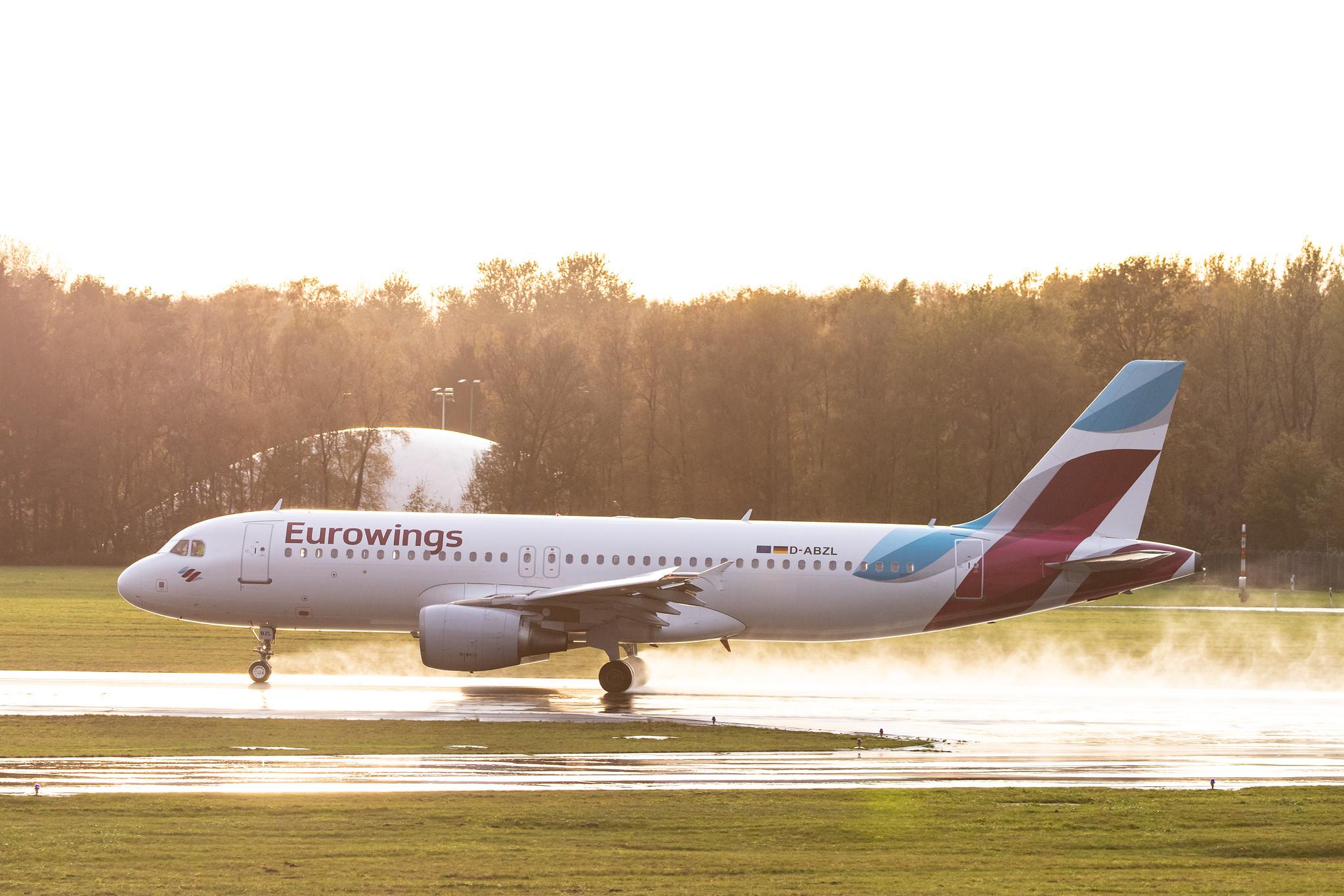 Hamburg Airport: Eurowings (EW / EWG) |  Airbus A320-216 A320 | D-ABZL | MSN 3178
