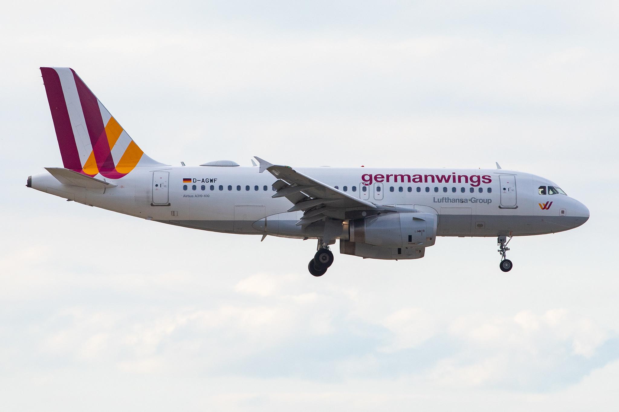 Düsseldorf Airport: Eurowings (EW / EWG) |  Airbus A319-132 A319 | D-AGWF | MSN 3172