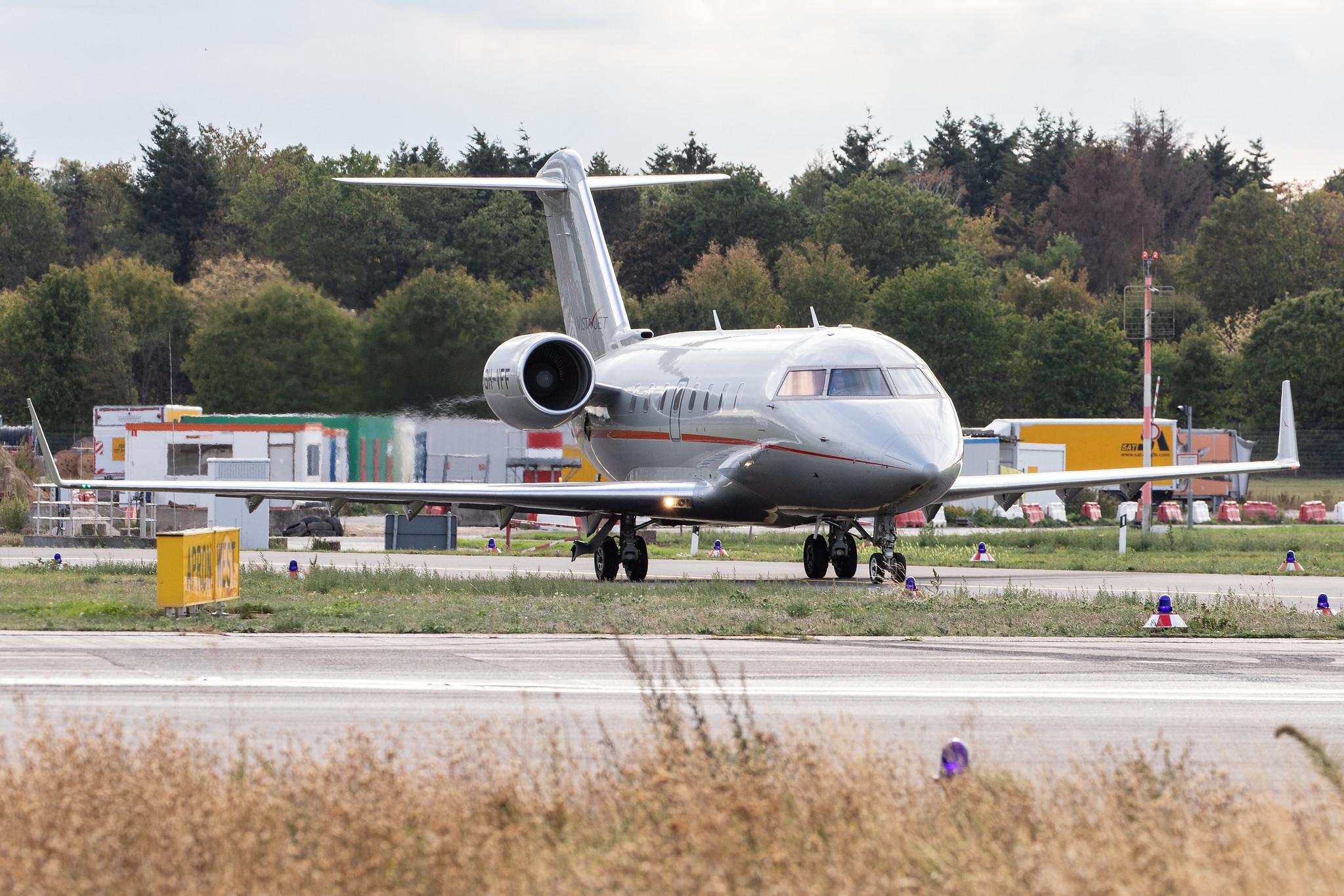 Düsseldorf Airport: VistaJet Malta (/ VJT) | Operator: VistaJet |  Bombardier Challenger 605 CL60 | 9H-VFF | MSN 5977