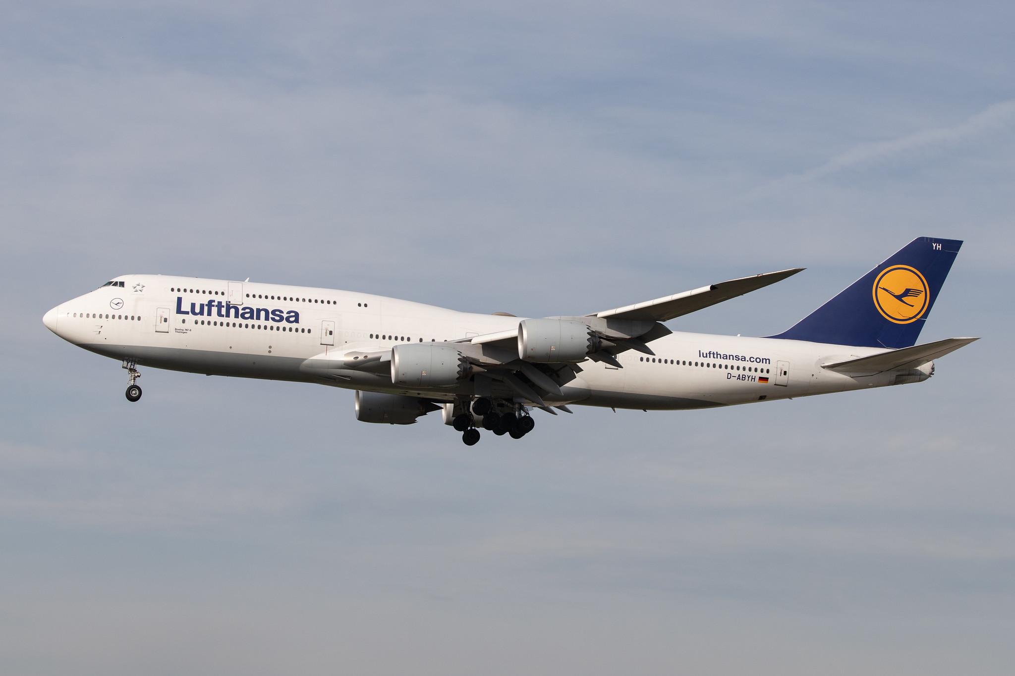 Frankfurt Airport: Lufthansa (LH / DLH) |  Boeing 747-830 B748 | D-ABYH | MSN 37832