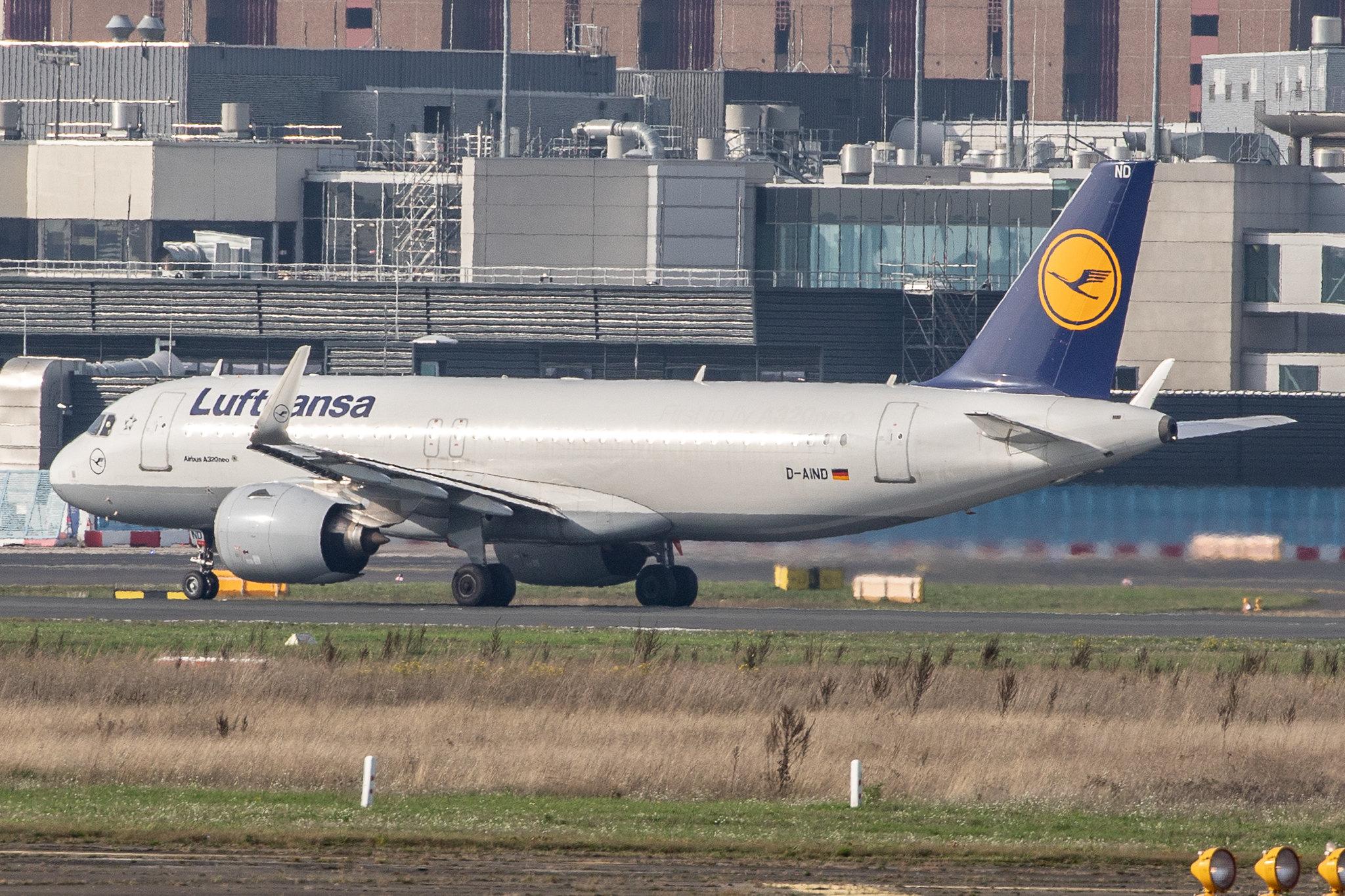 Frankfurt Airport: Lufthansa (LH / DLH) |  Airbus A320-271N A20N | D-AIND | MSN 7078