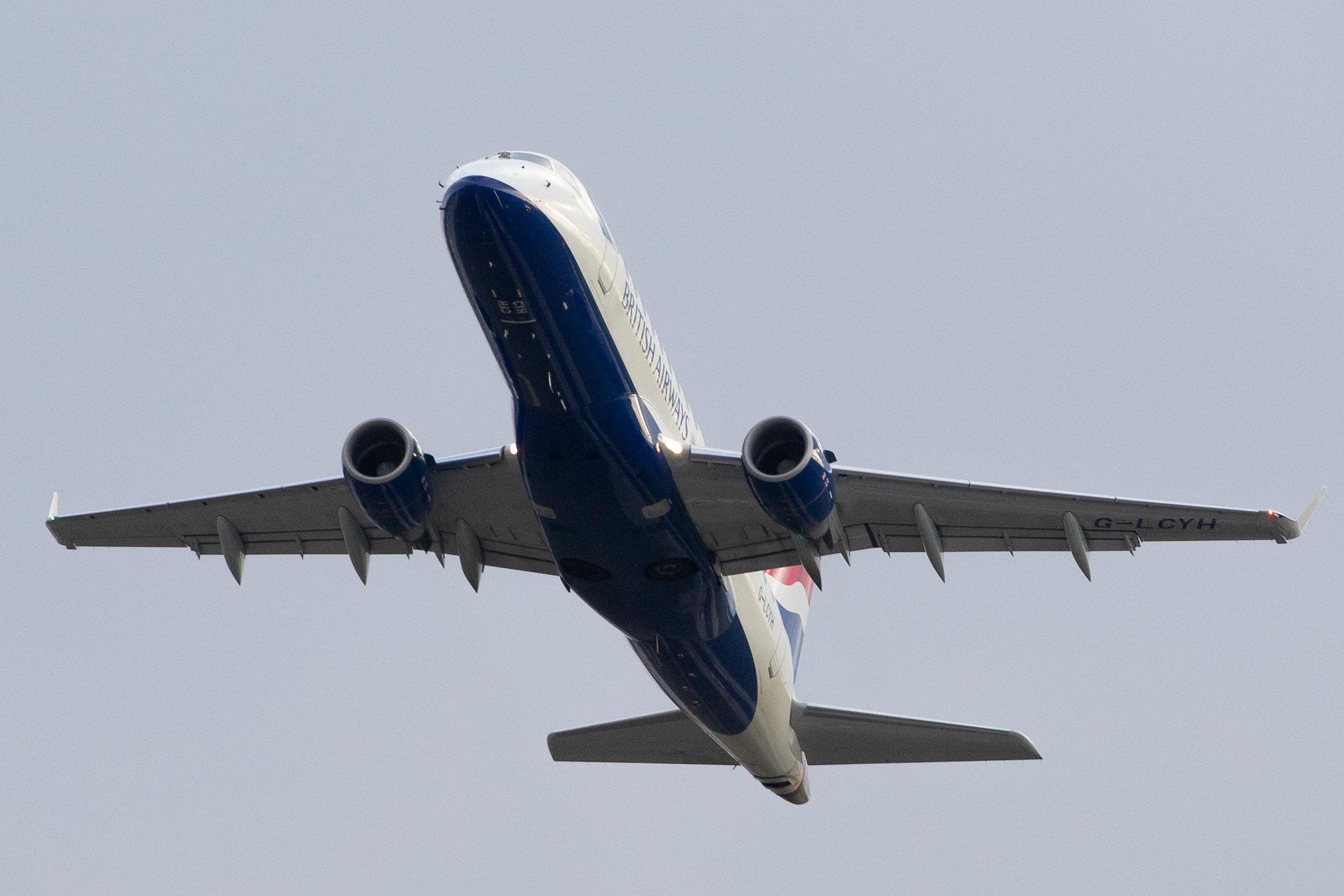 Düsseldorf Airport: British Airways (BA / BAW) | Operator: BA CityFlyer |  Embraer ERJ-170STD E170 | G-LCYH | MSN 17000302