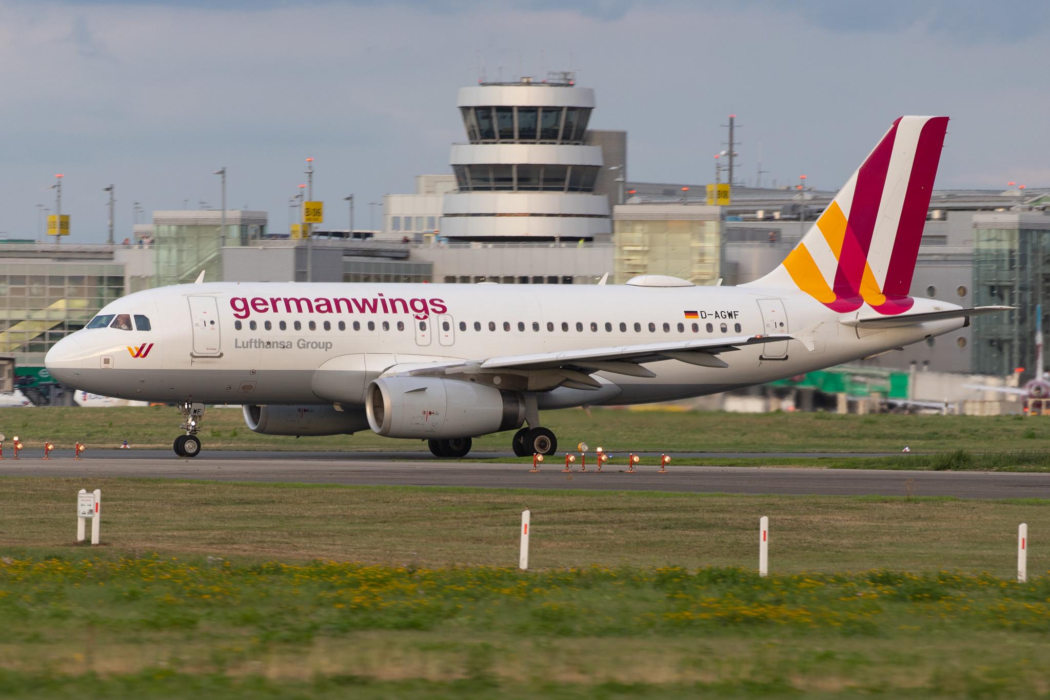 Düsseldorf Airport: Eurowings (EW / EWG) |  Airbus A319-132 A319 | D-AGWF | MSN 3172
