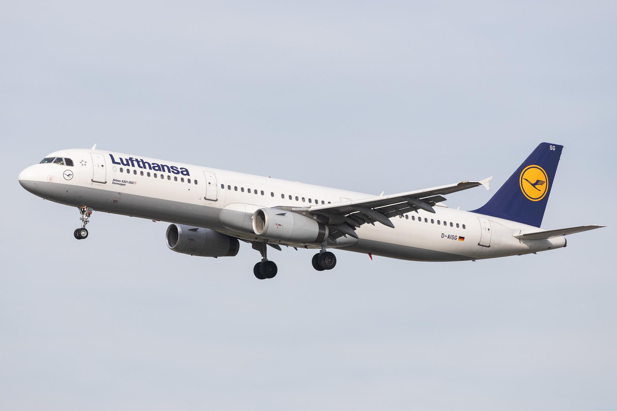 Frankfurt Airport: Lufthansa (LH / DLH) |  Airbus A321-231 A321 | D-AISG | MSN 1273