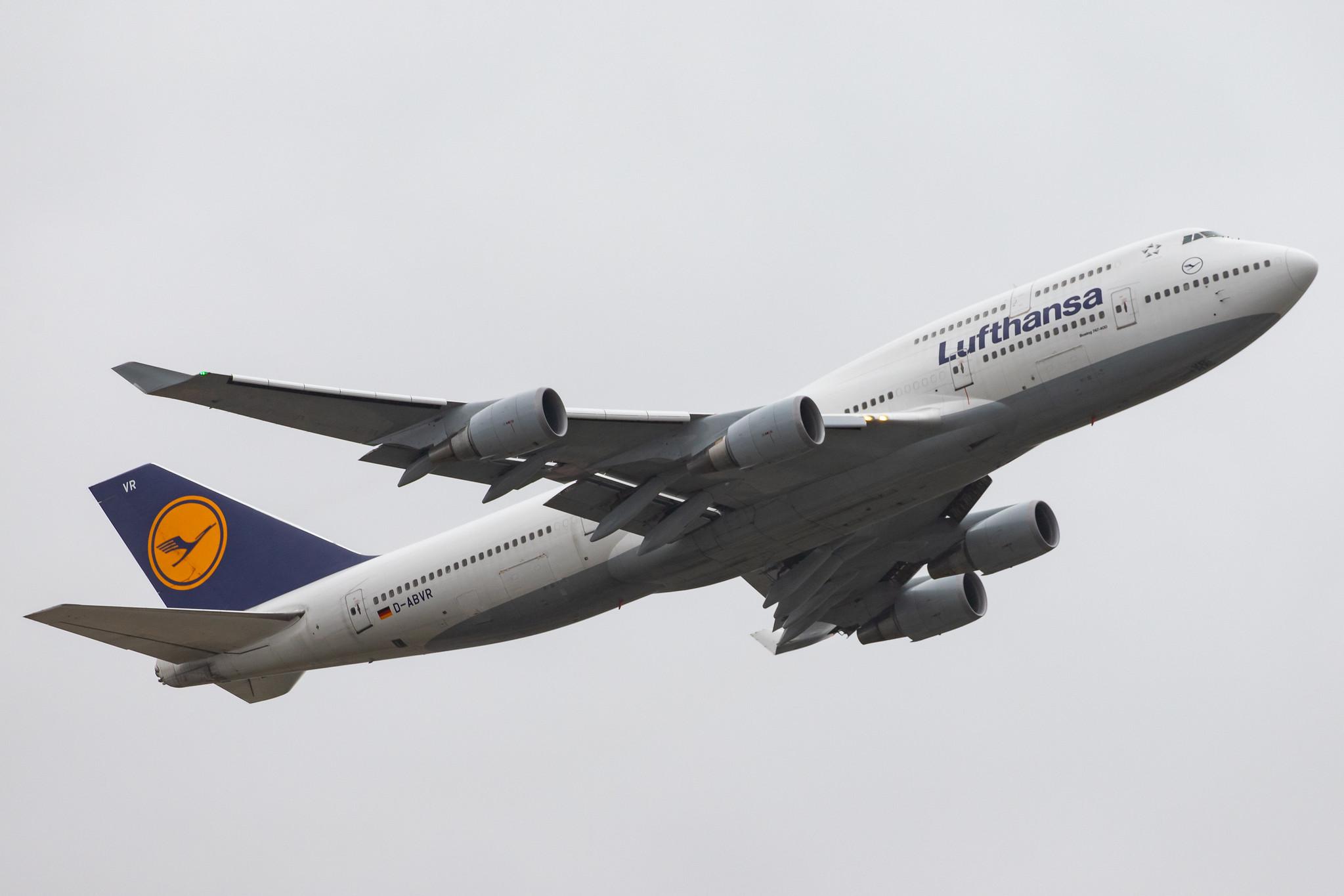 Frankfurt Airport: Lufthansa (LH / DLH) |  Boeing 747-430 B744 | D-ABVR | MSN 28285
