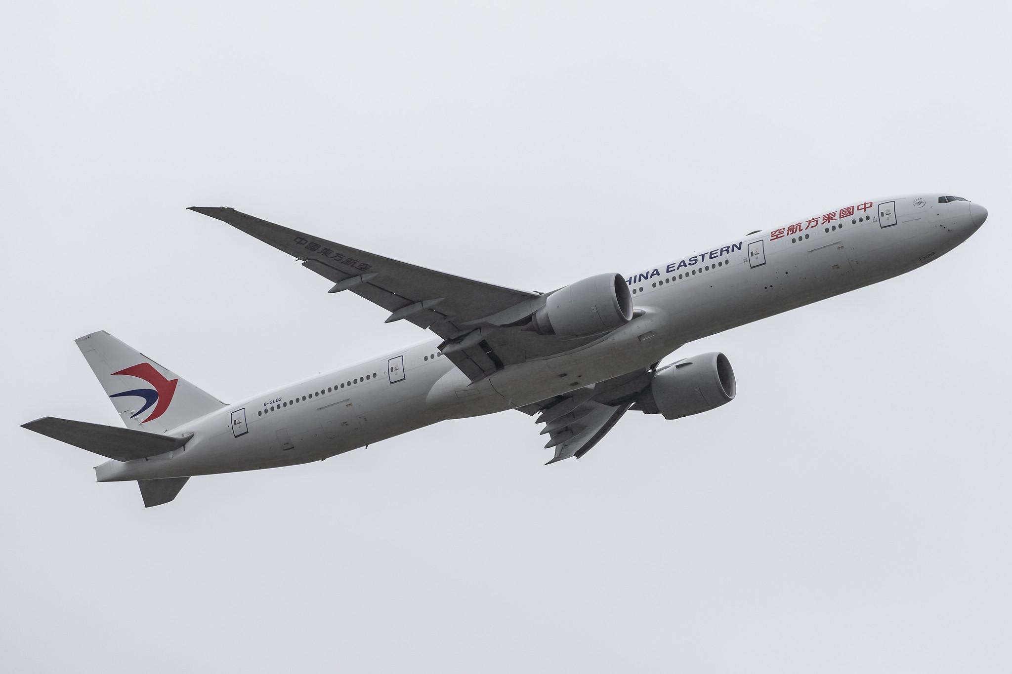 Frankfurt Airport: China Eastern Airlines (MU / CES) |  Boeing 777-39P(ER) B77W | B-2002 | MSN 43288