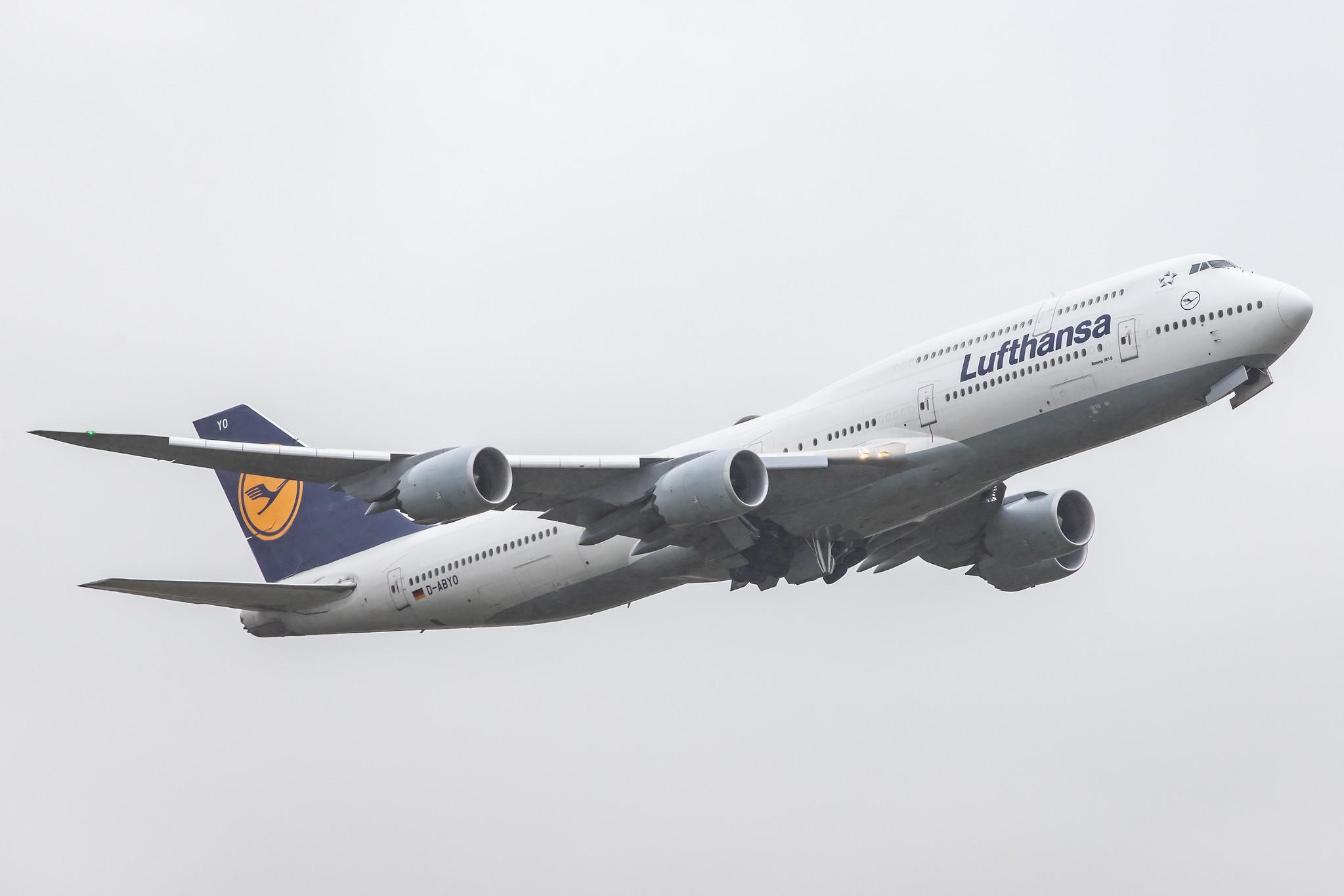Frankfurt Airport: Lufthansa (LH / DLH) |  Boeing 747-830 B748 | D-ABYO | MSN 37841