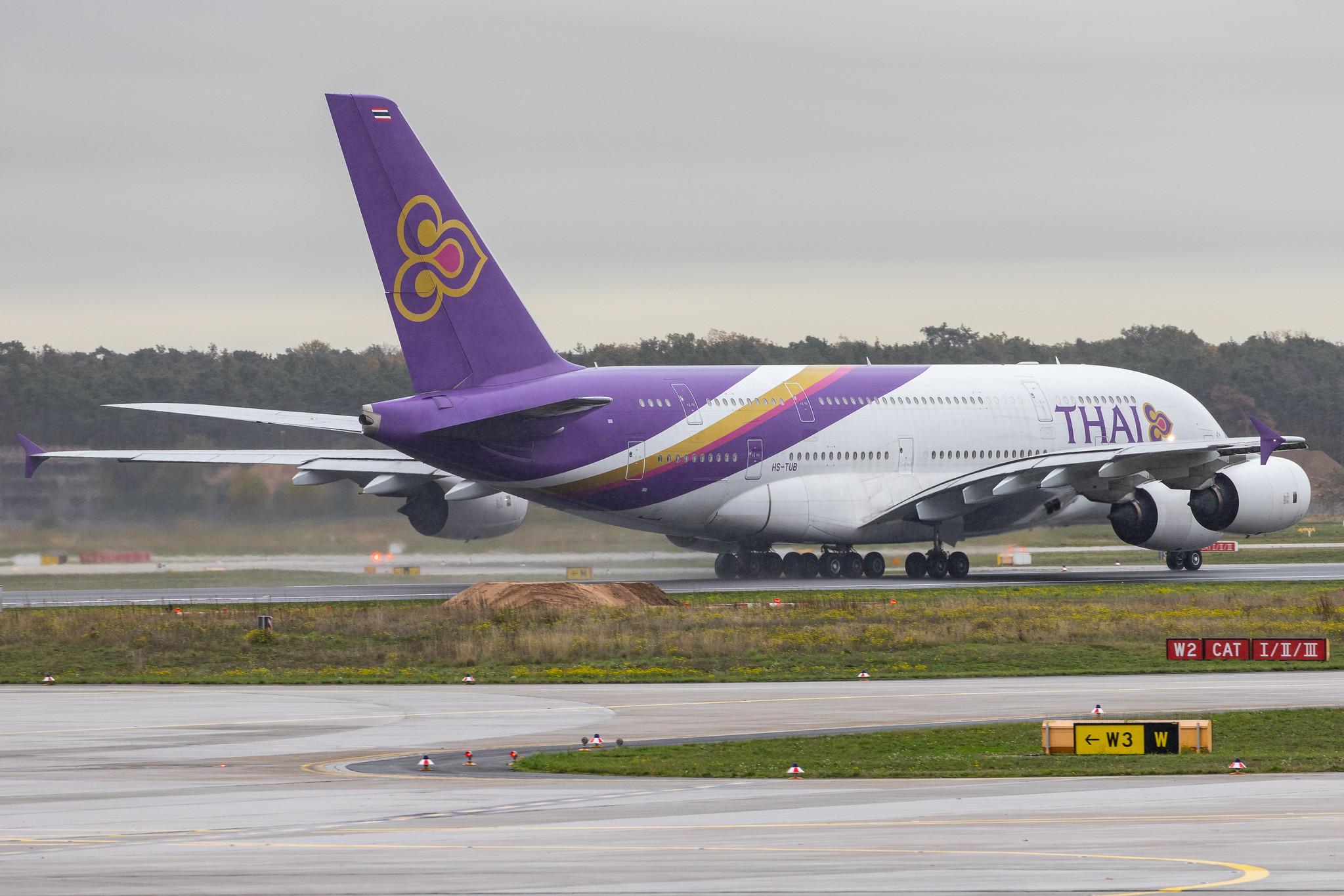 Frankfurt Airport: Thai Airways (TG / THA) |  Airbus A380-841 A388 | HS-TUB | MSN 093