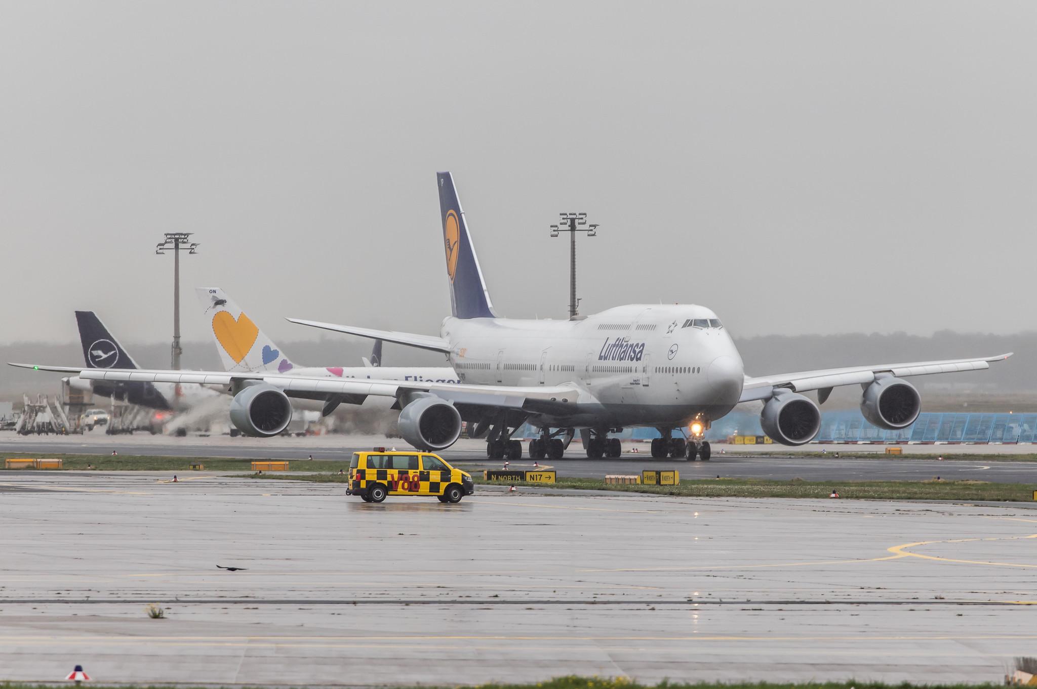 Frankfurt Airport: Lufthansa (LH / DLH) |  Boeing 747-830 B748 | D-ABYP | MSN 37839