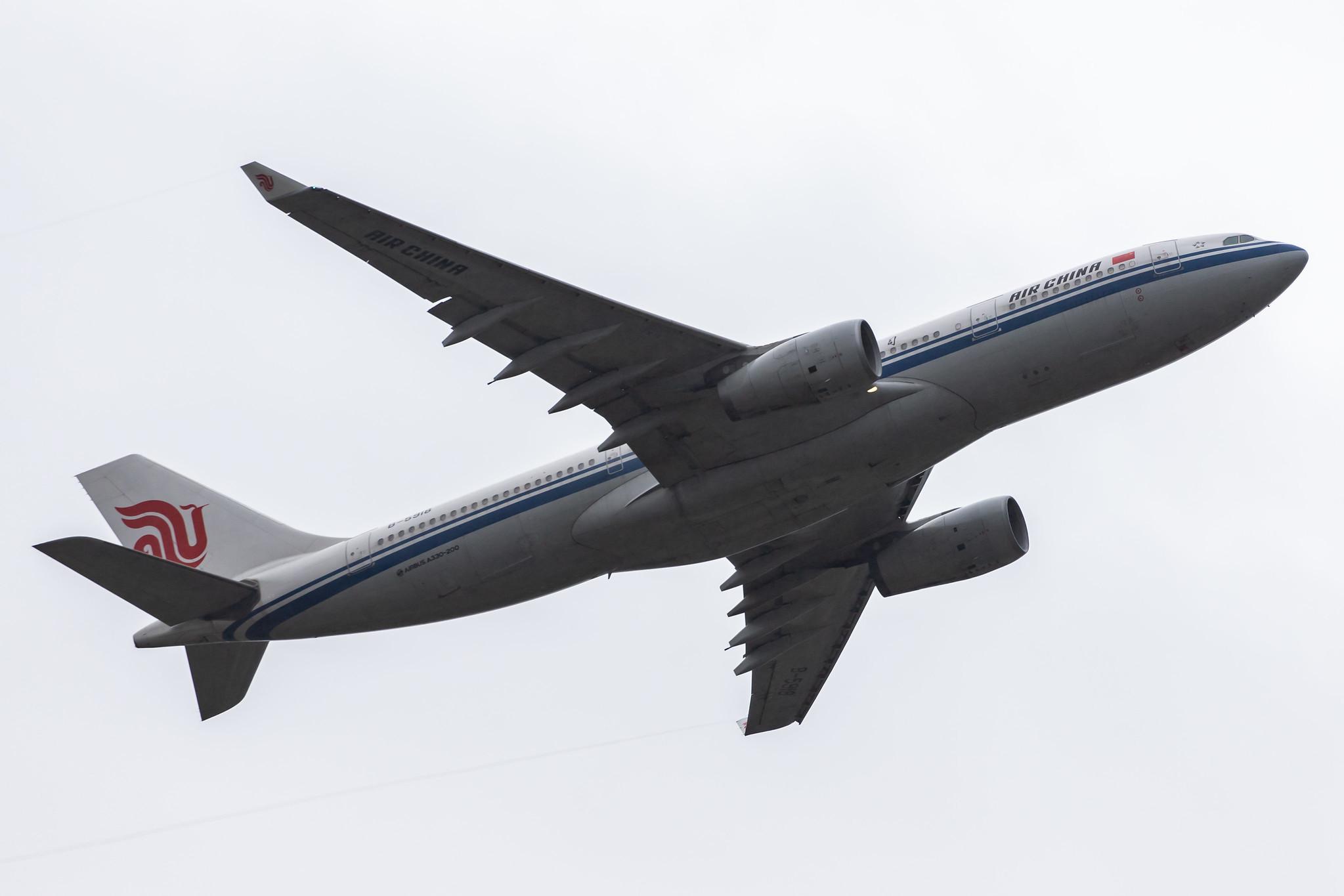 Frankfurt Airport: Air China (CA / CCA) |  Airbus A330-243 A332 | B-5918 | MSN 1396